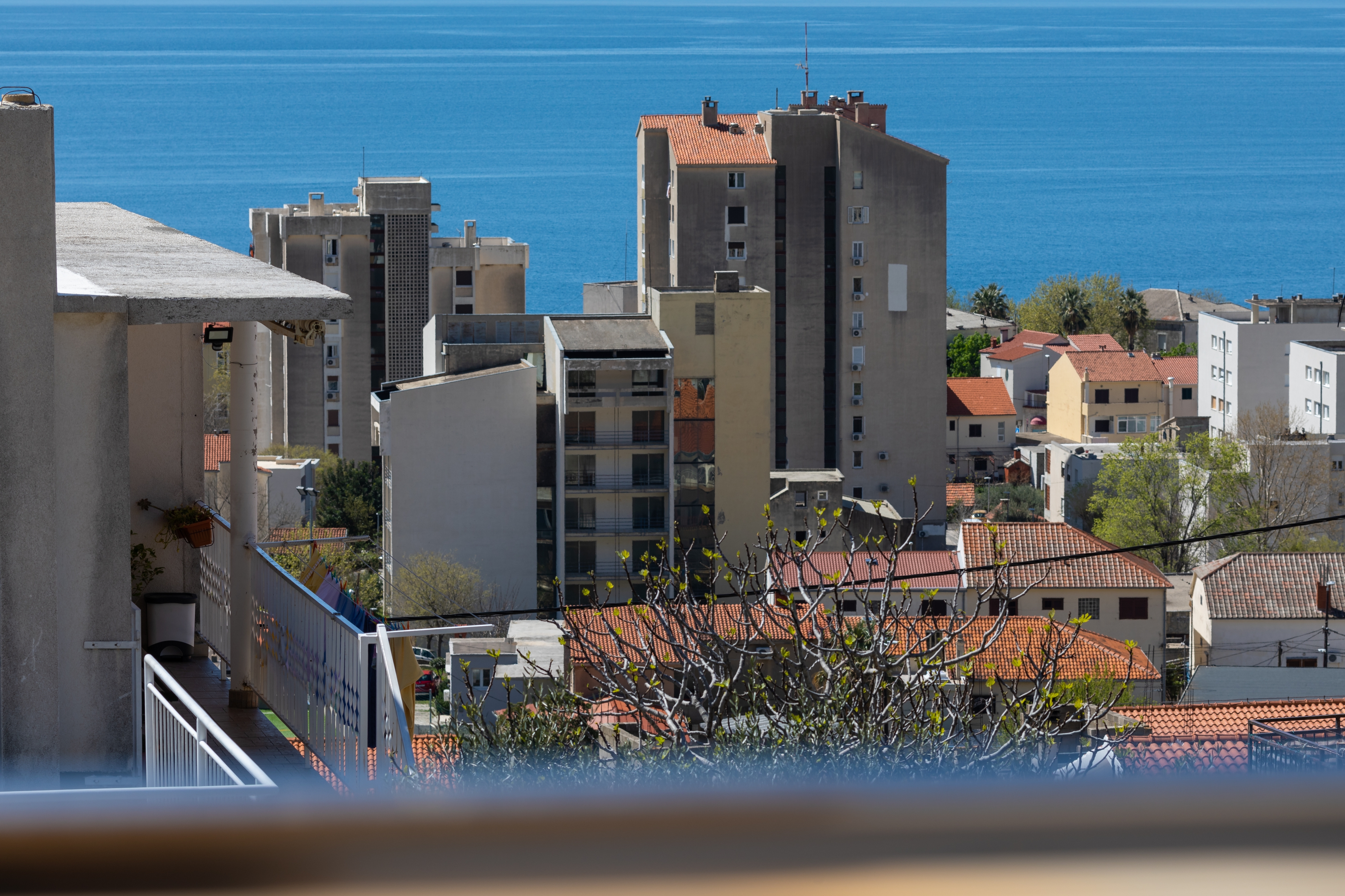 One bedroom apartment with terrace and sea view Dugi Rat, Omiš  A-b