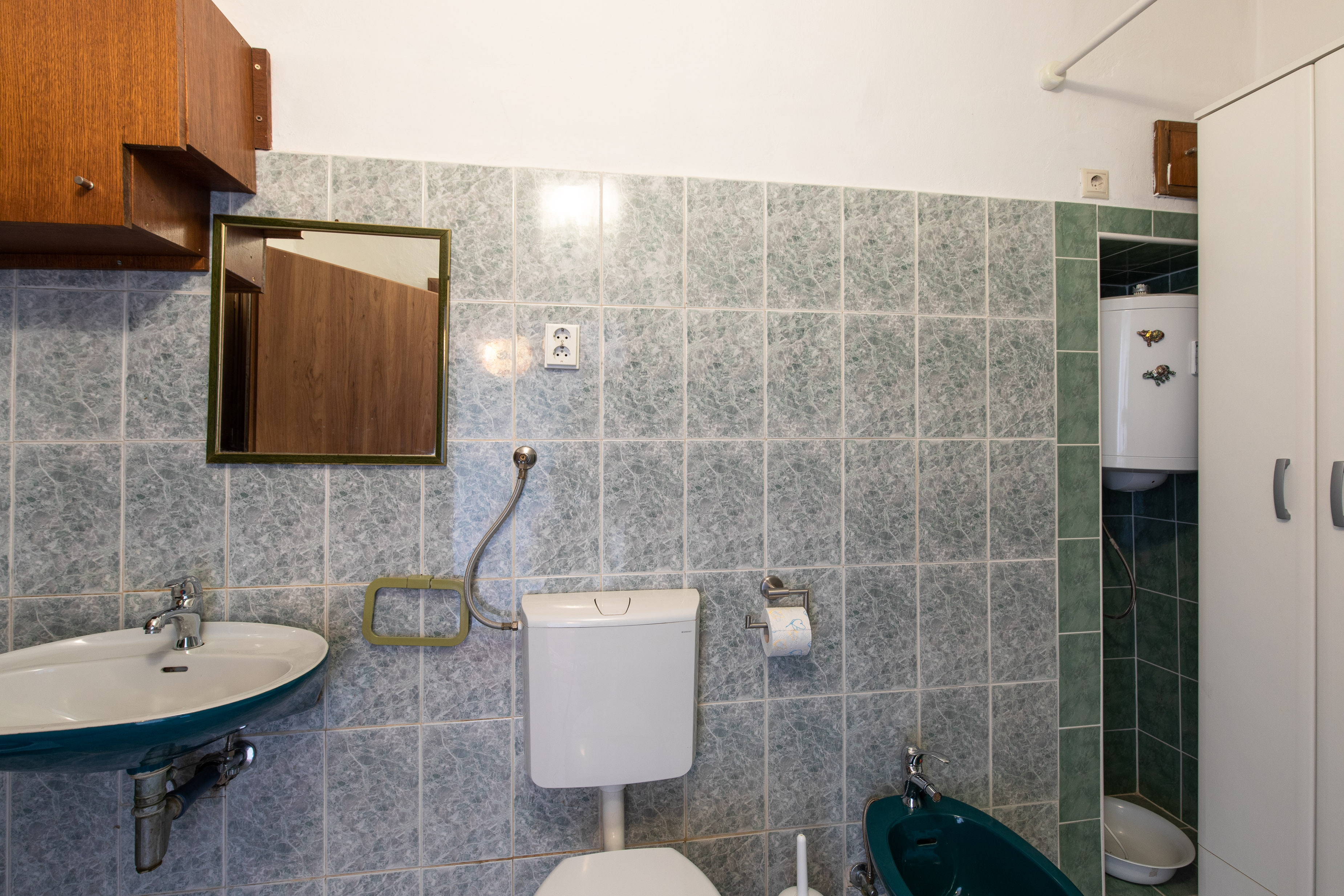Two bedroom apartment with air-conditioning Baška, Krk  A-b