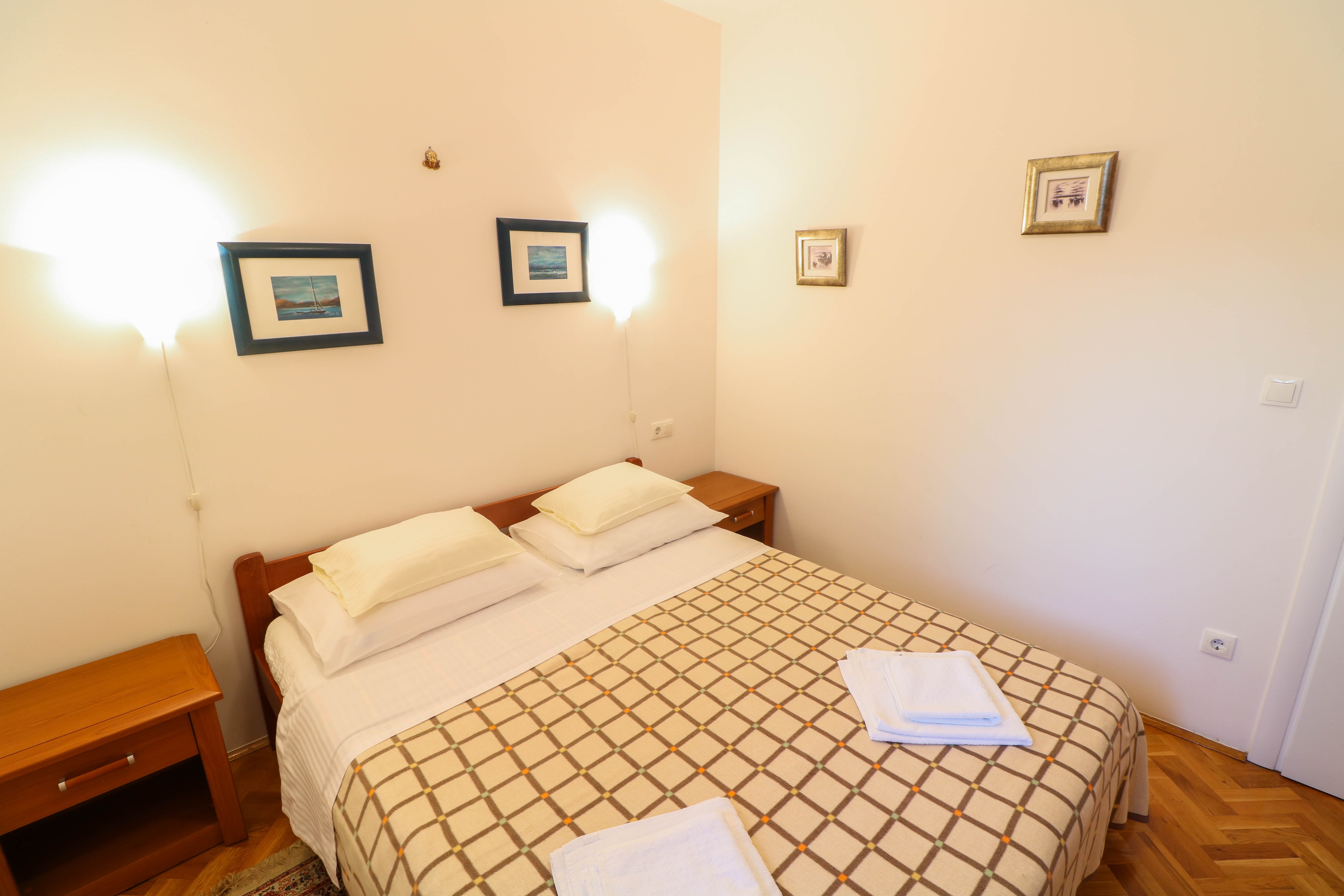 One bedroom apartment with terrace and sea view Baška, Krk  A-a
