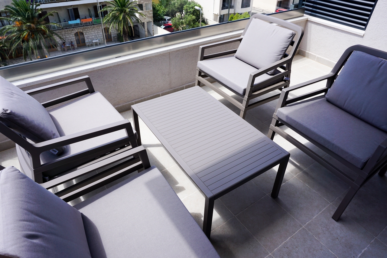 Two bedroom apartment with terrace and sea view Tučepi, Makarska (A-19548-c)