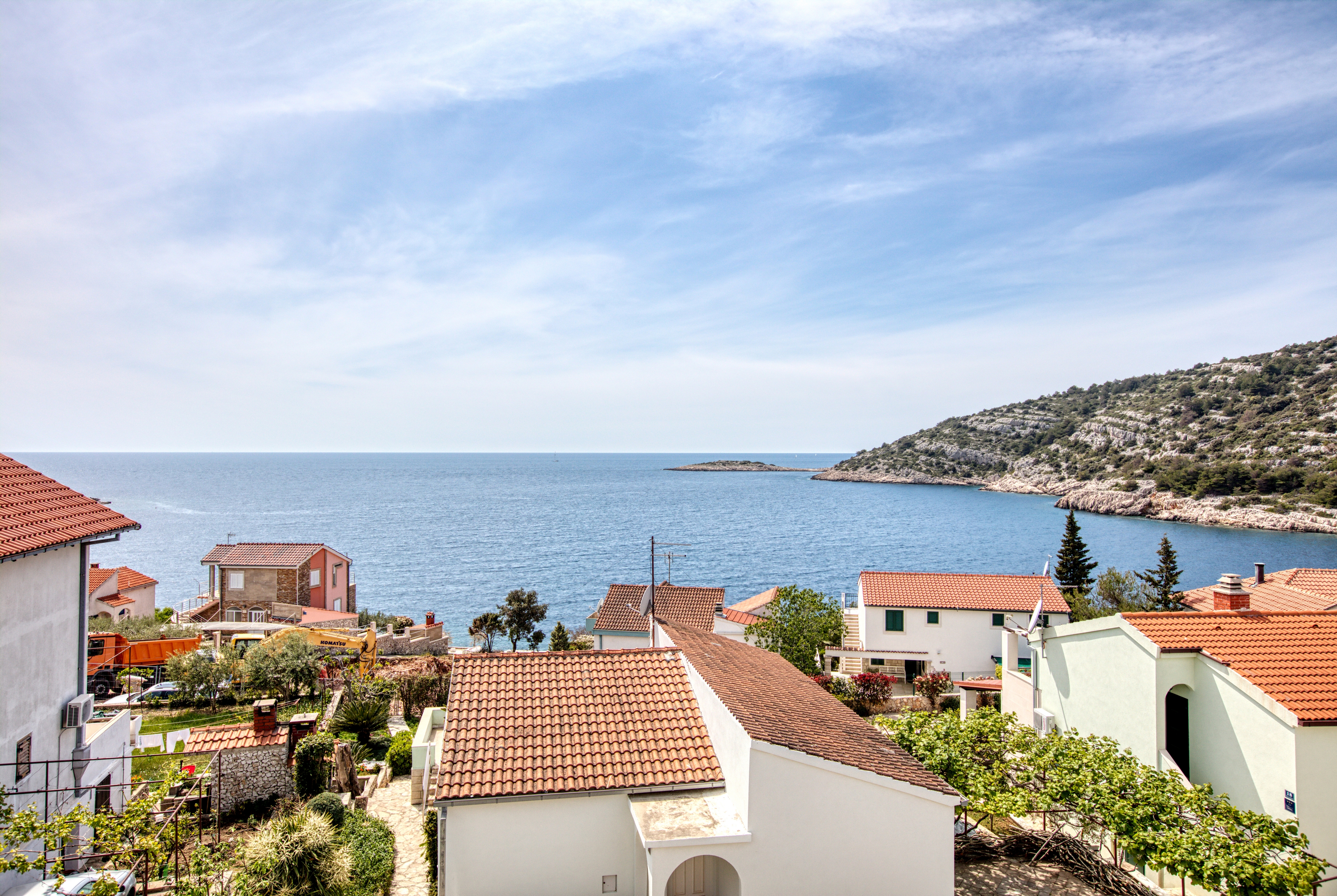 Four bedroom house with terrace and sea view Ražanj, Rogoznica  K