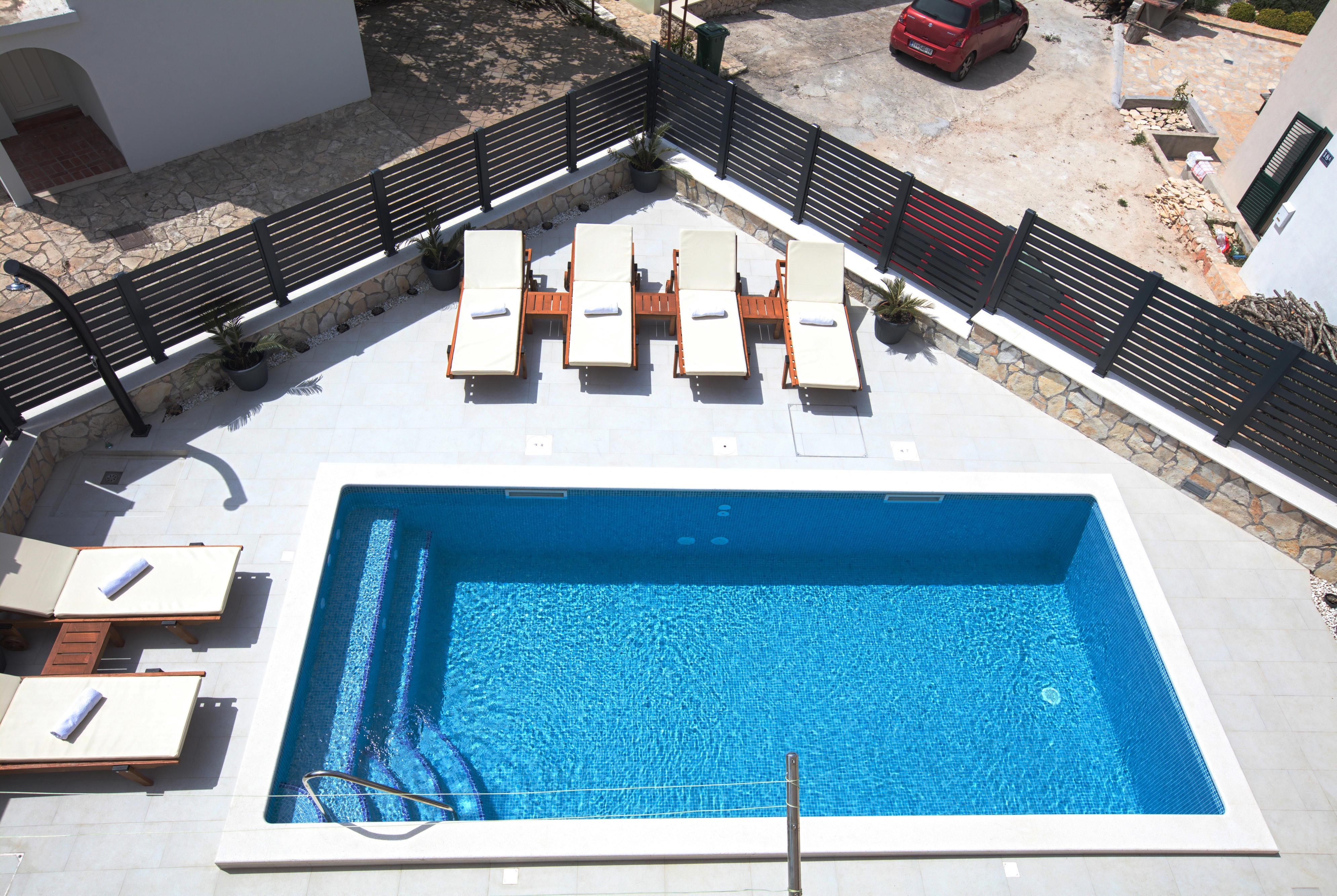 Four bedroom house with terrace and sea view Ražanj, Rogoznica  K