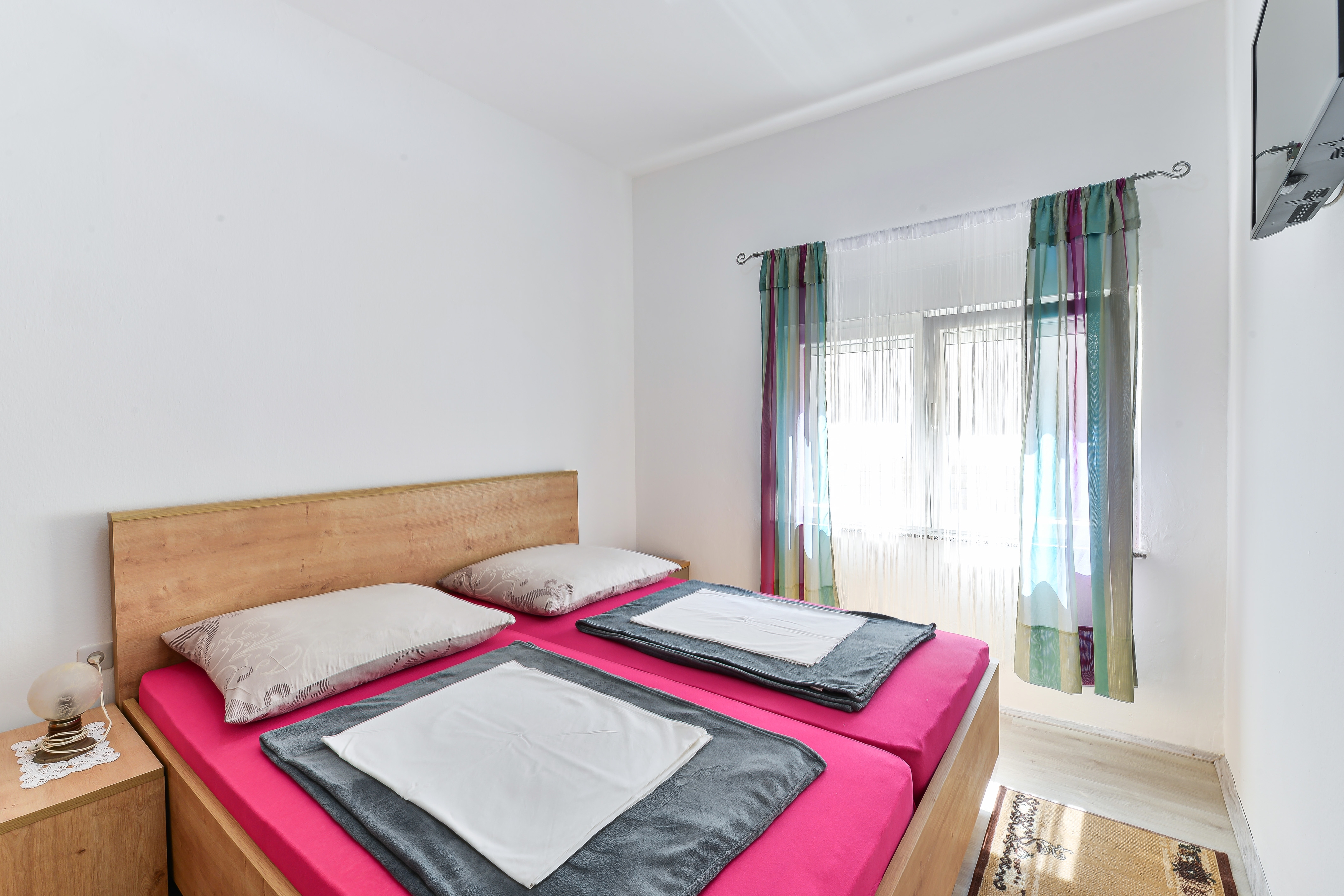 One bedroom apartment with air-conditioning Nin, Zadar (A-19555-a)