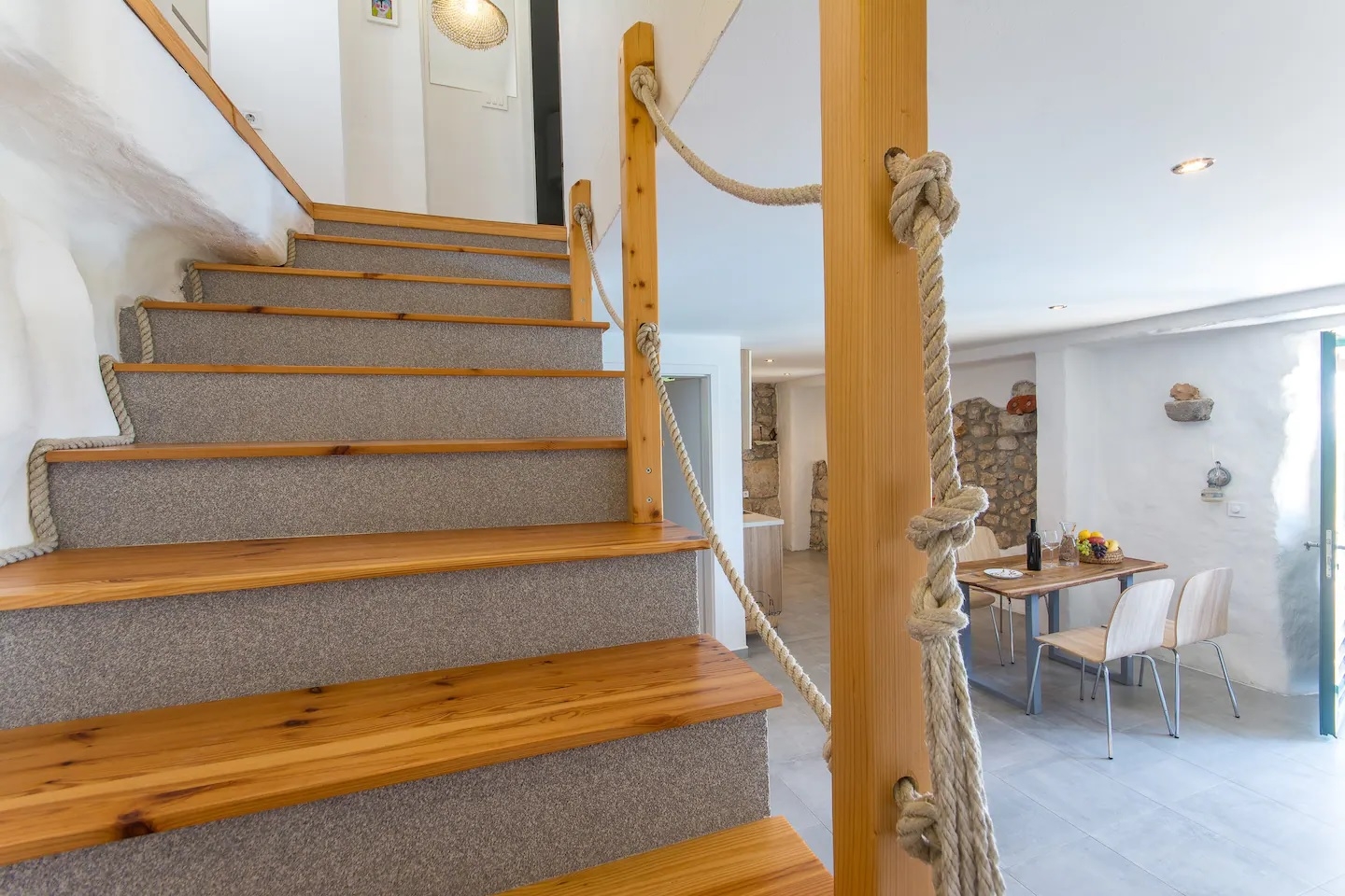 Two bedroom apartment with terrace and sea view Babino Polje, Mljet  A-a