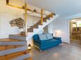 Babino Polje, Living room in the apartment, (pet friendly) and WiFi.