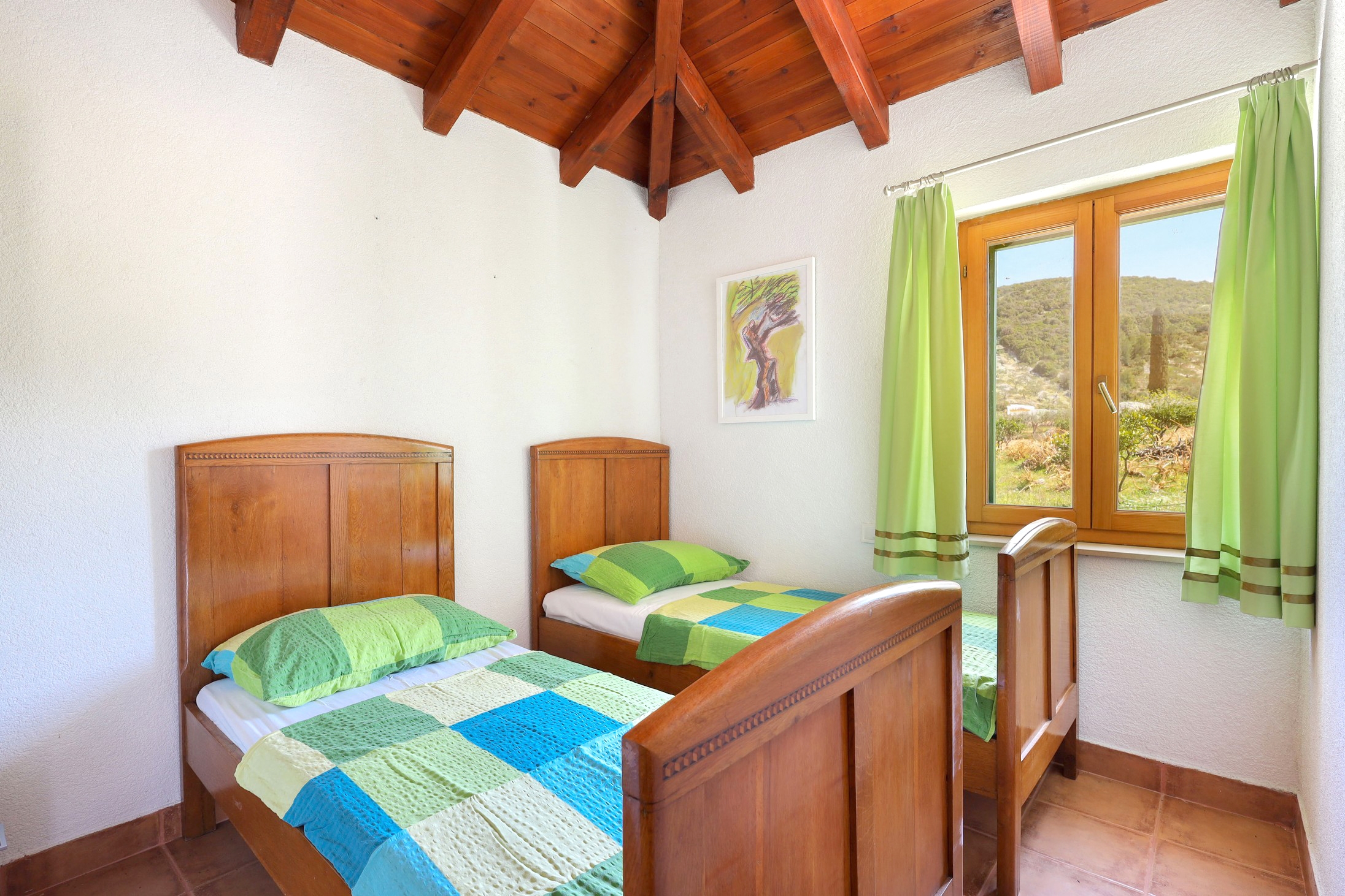 Three bedroom house with terrace Postira, Brač  K