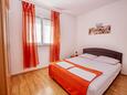 Ložnice 1 Vodice, Ložnice 1 v ubytování typu apartment, domácí mazlíčci povoleni a WiFi.