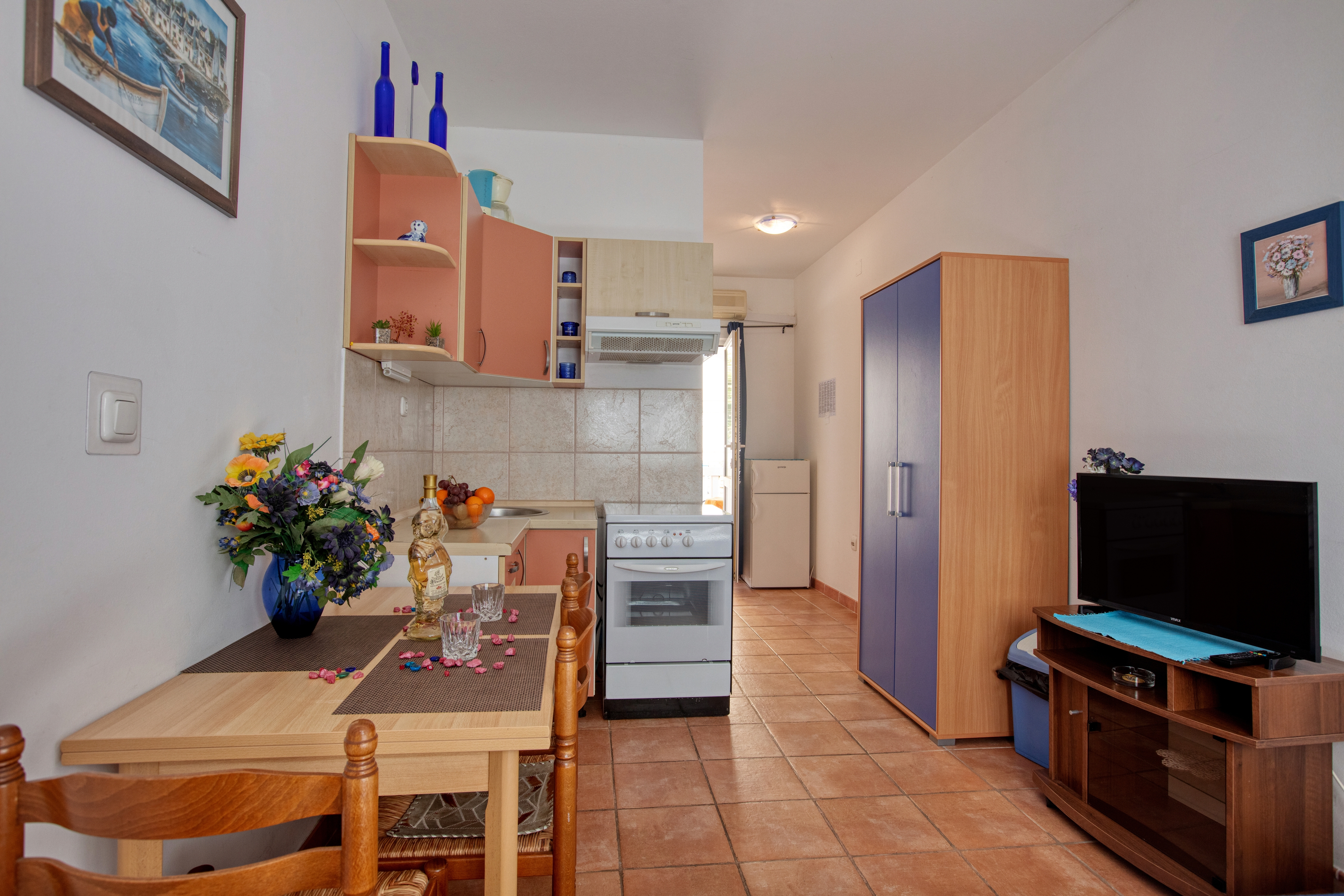 Studio flat with terrace Vodice (AS-19577-a) Studio flat with terrace Vodice (AS-19577-a)