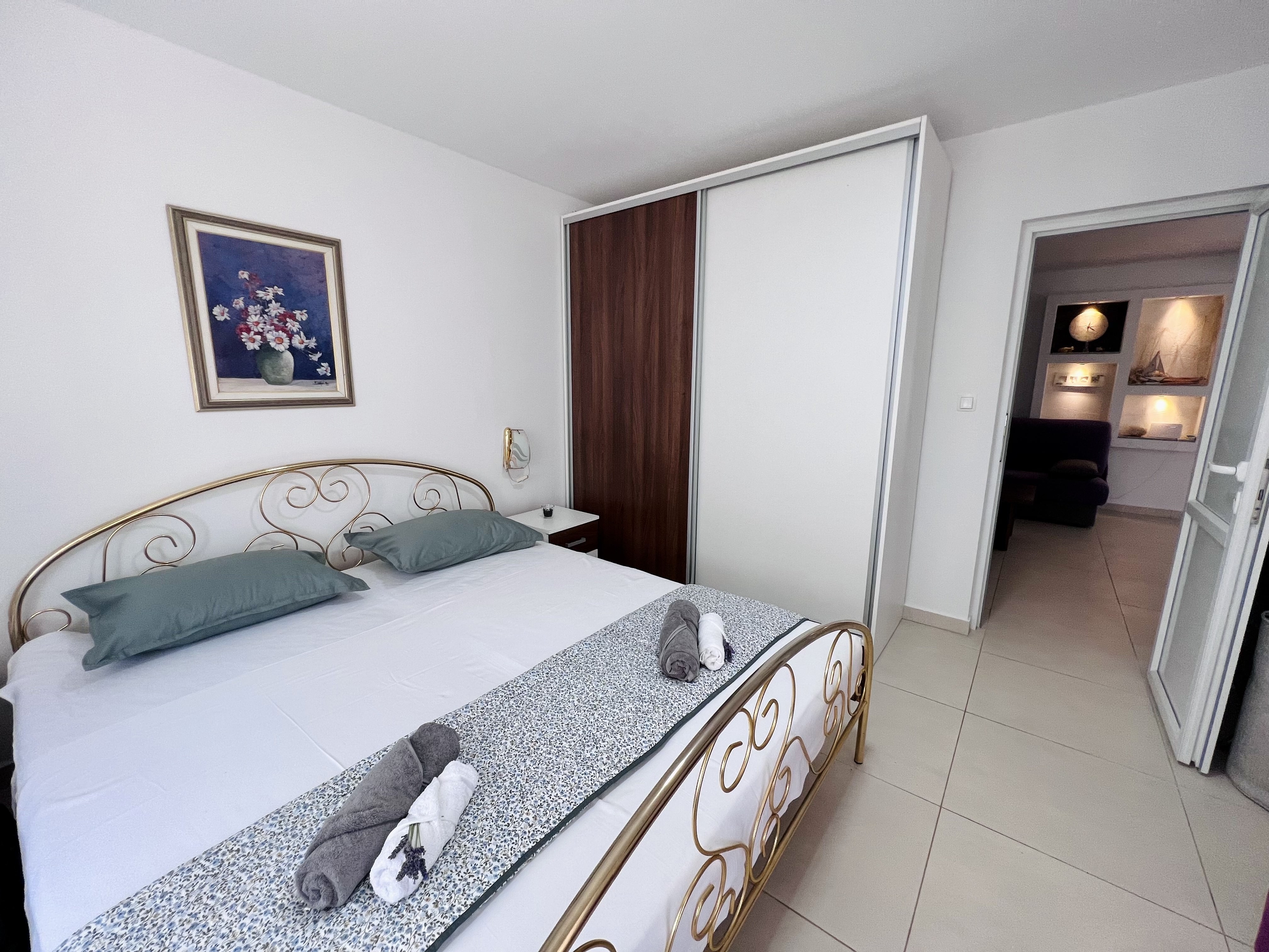 One bedroom house with terrace Janjina, Pelješac  K