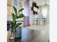 Janjina, Living room in the house, air condition available, (pet friendly) and WiFi.
