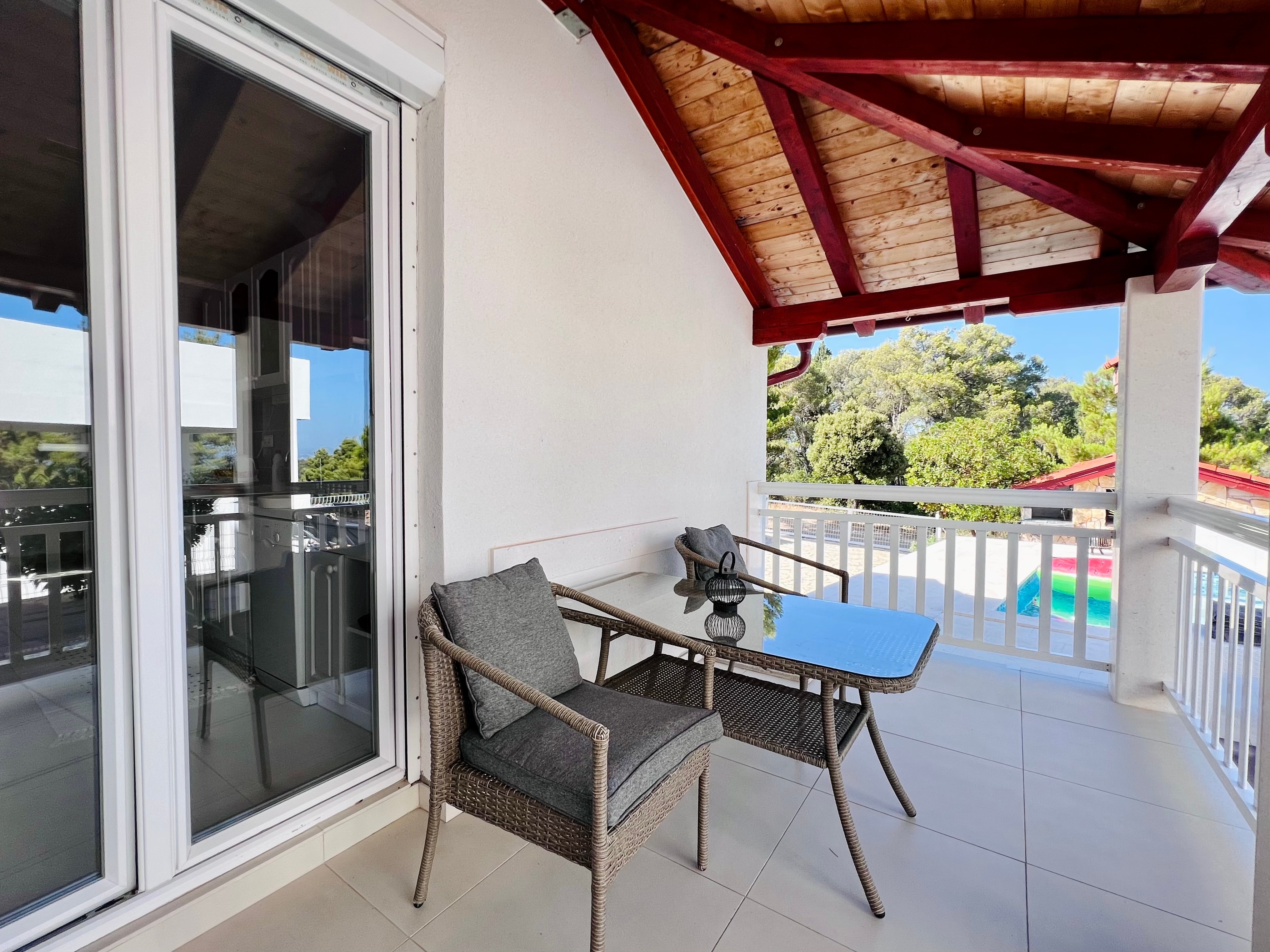 One bedroom house with terrace Janjina, Pelješac  K