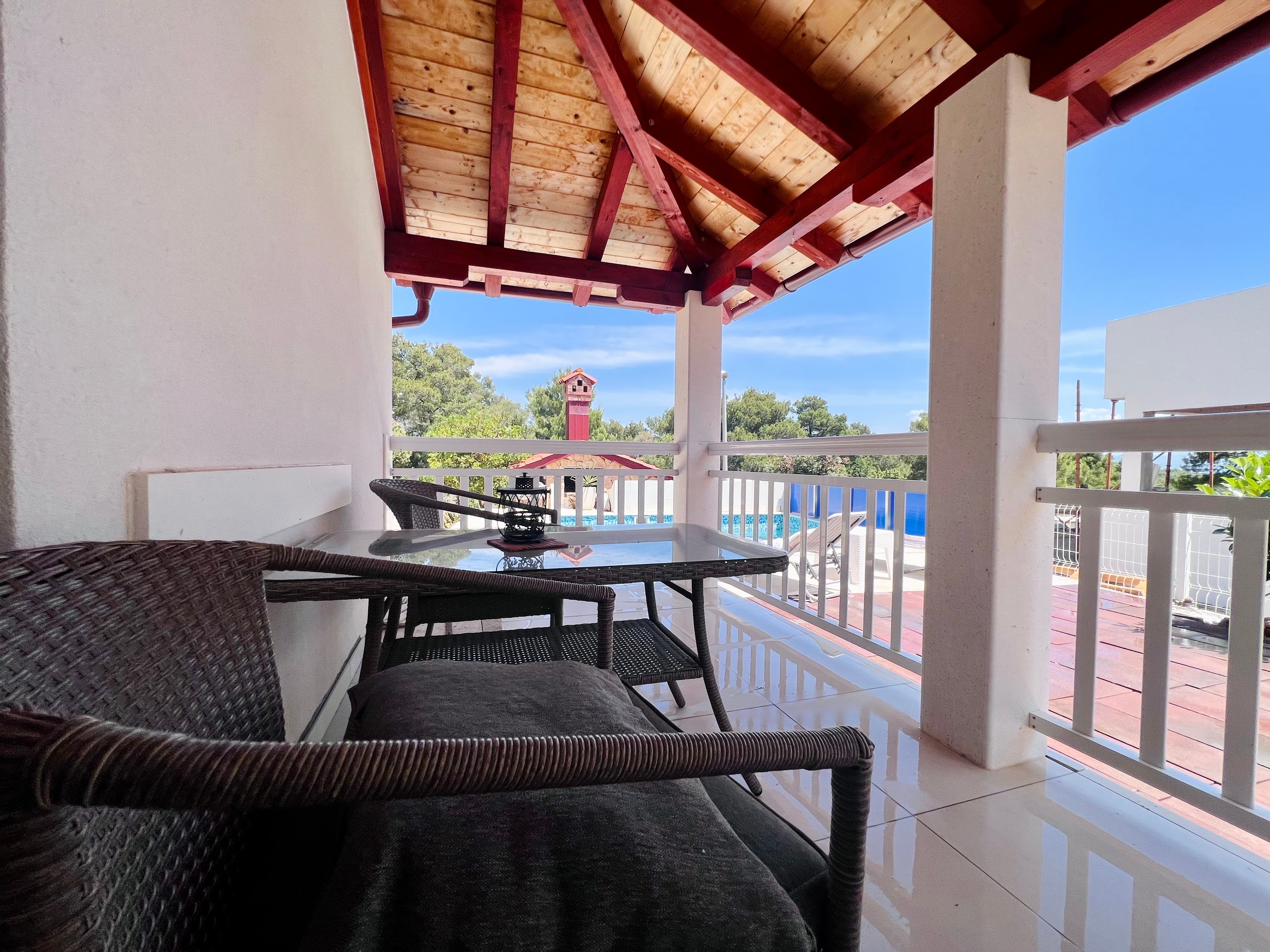 One bedroom house with terrace Janjina, Pelješac  K
