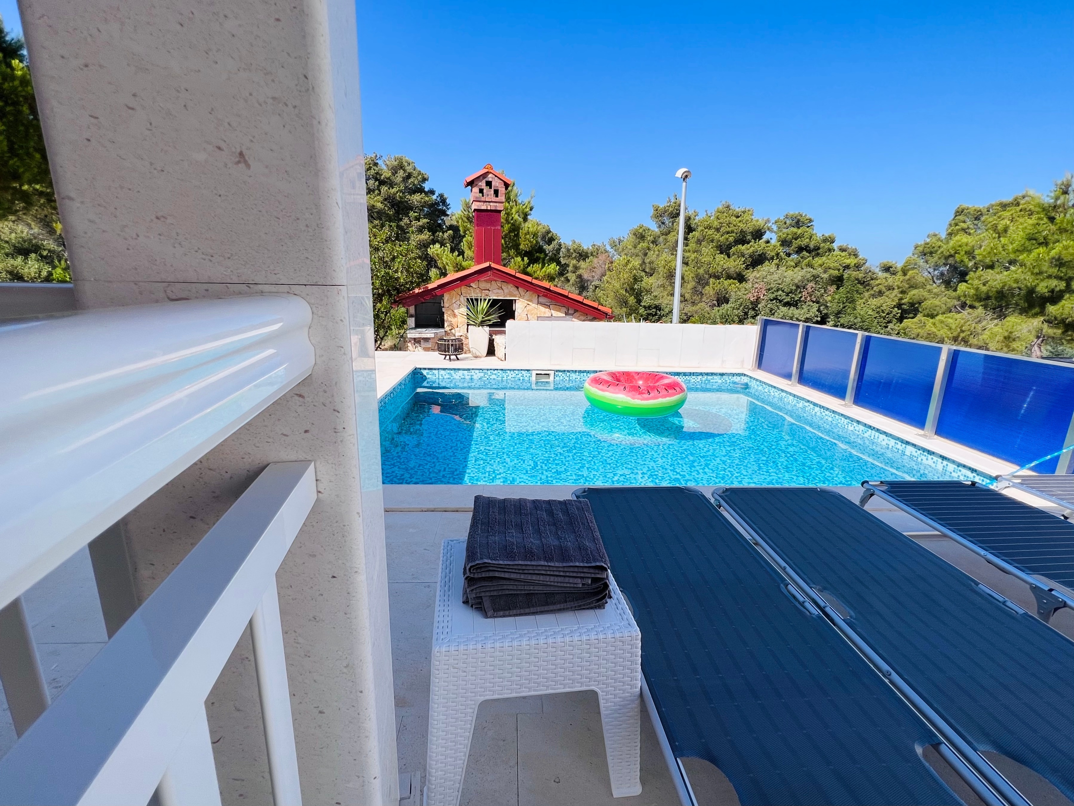 One bedroom house with terrace Janjina, Pelješac  K