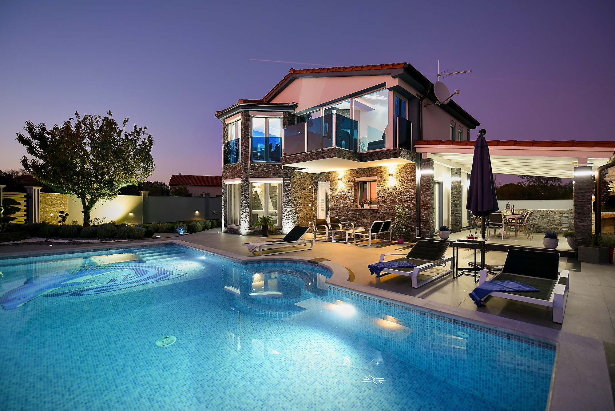 Four-room house with terrace Fažana  K