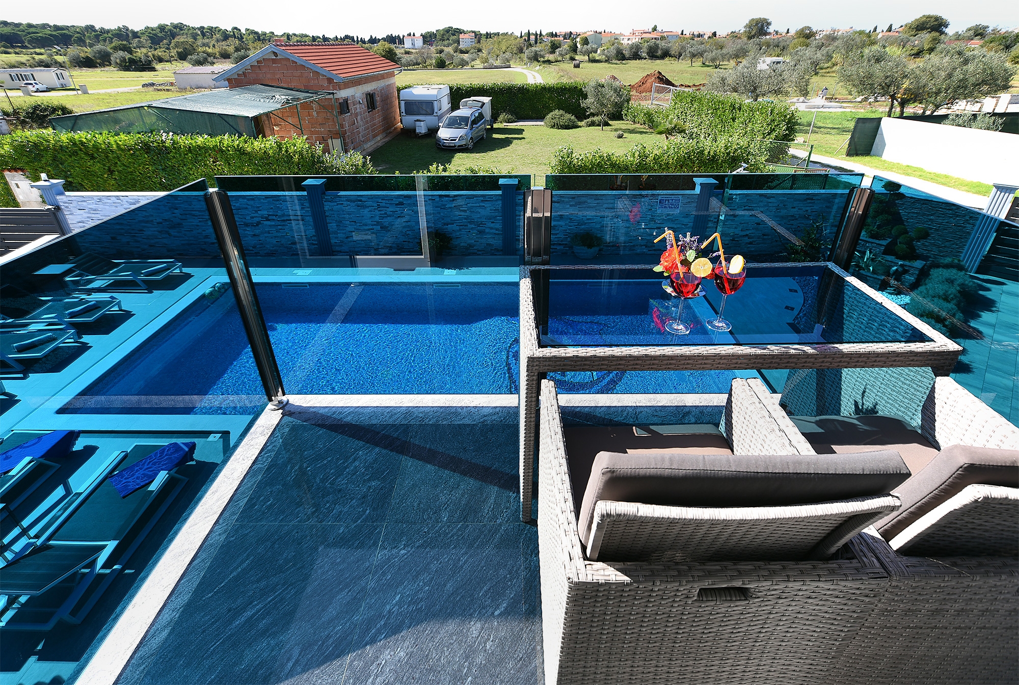 Four bedroom house with terrace Fažana  K