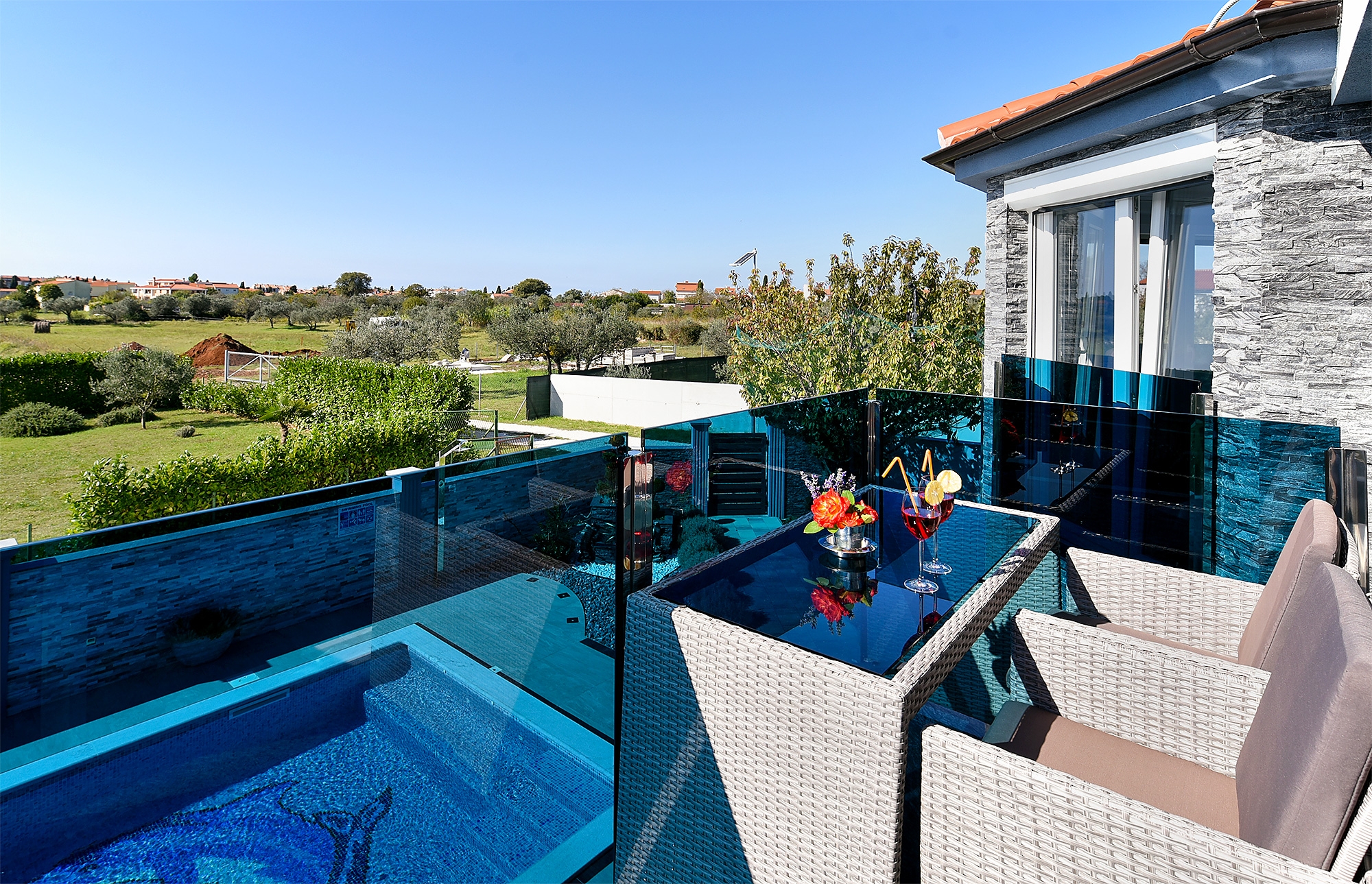 Four bedroom house with terrace Fažana  K