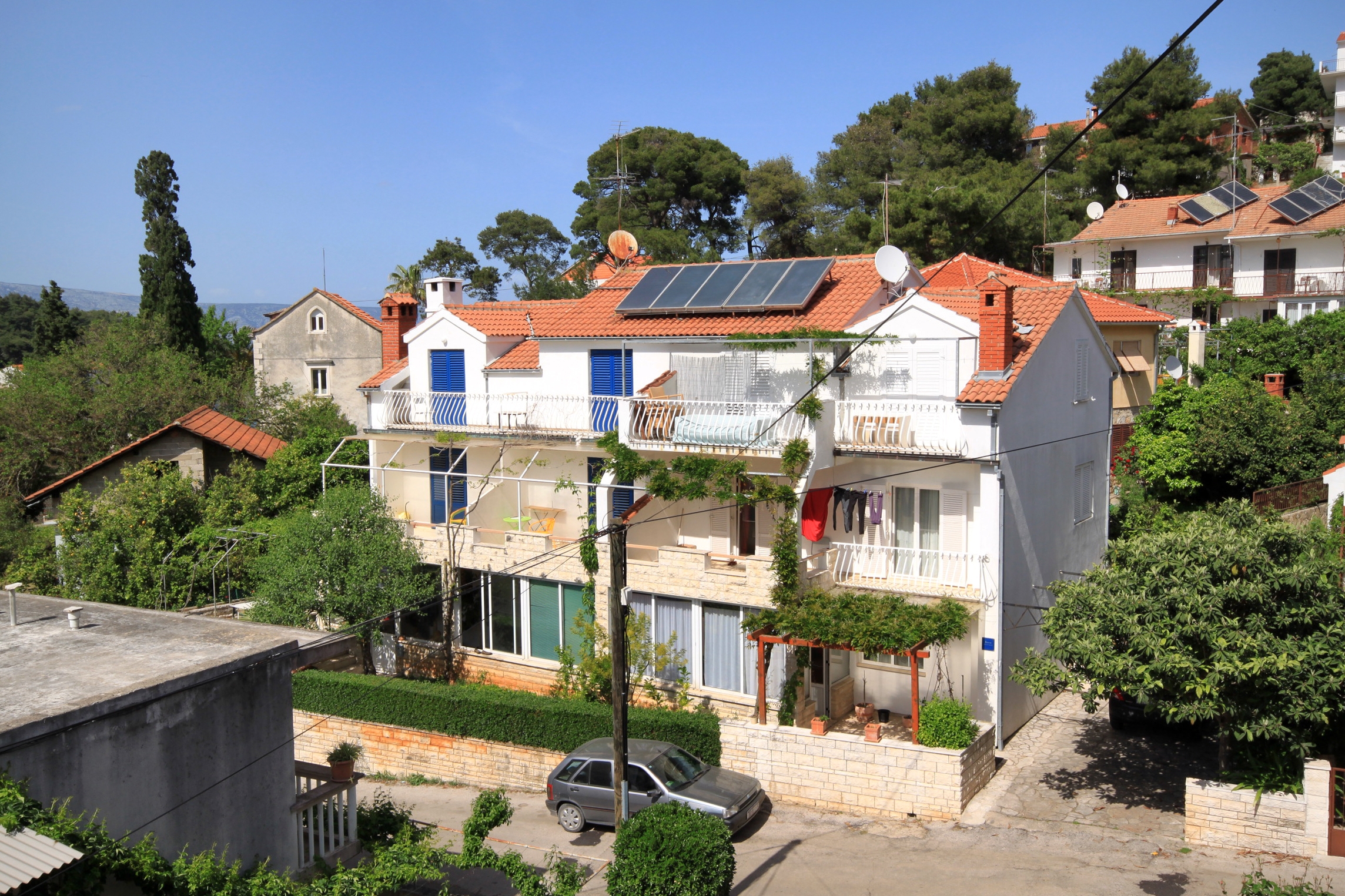 One bedroom apartment with balcony Jelsa, Hvar  A-c