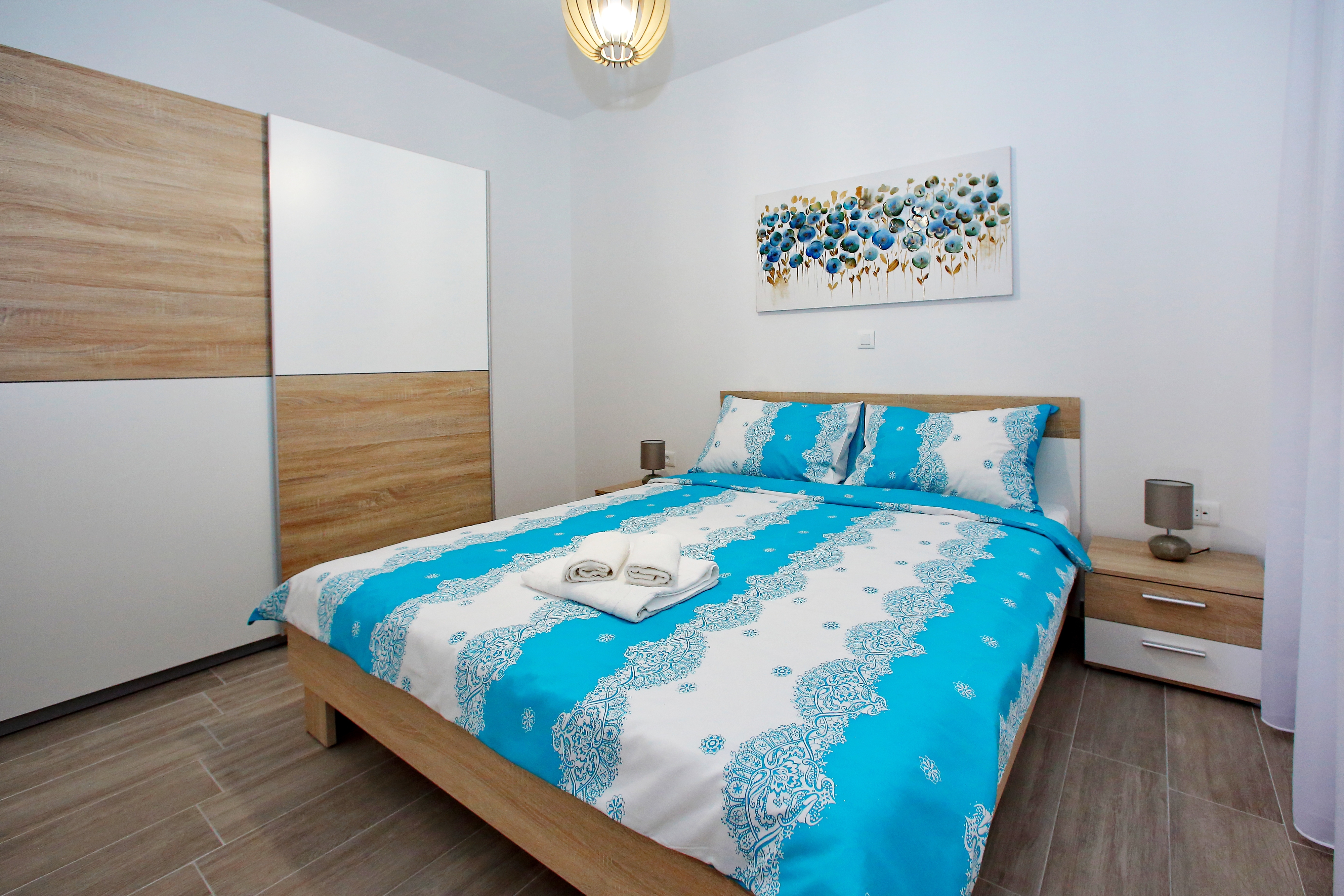 Two bedroom apartment with balcony Bibinje, Zadar  A-a