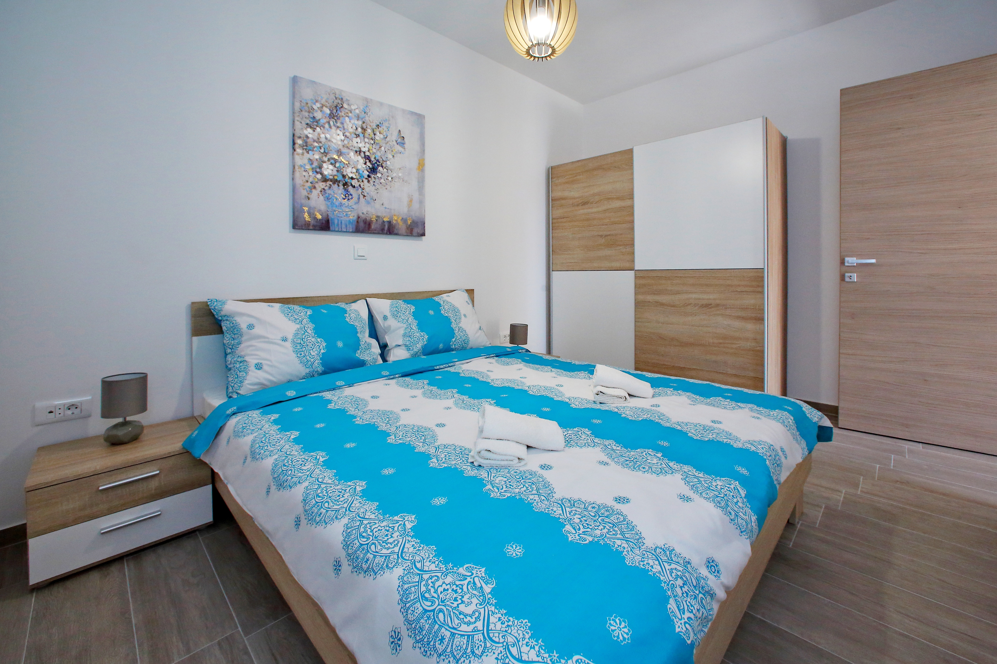 Two bedroom apartment with balcony Bibinje, Zadar  A-a