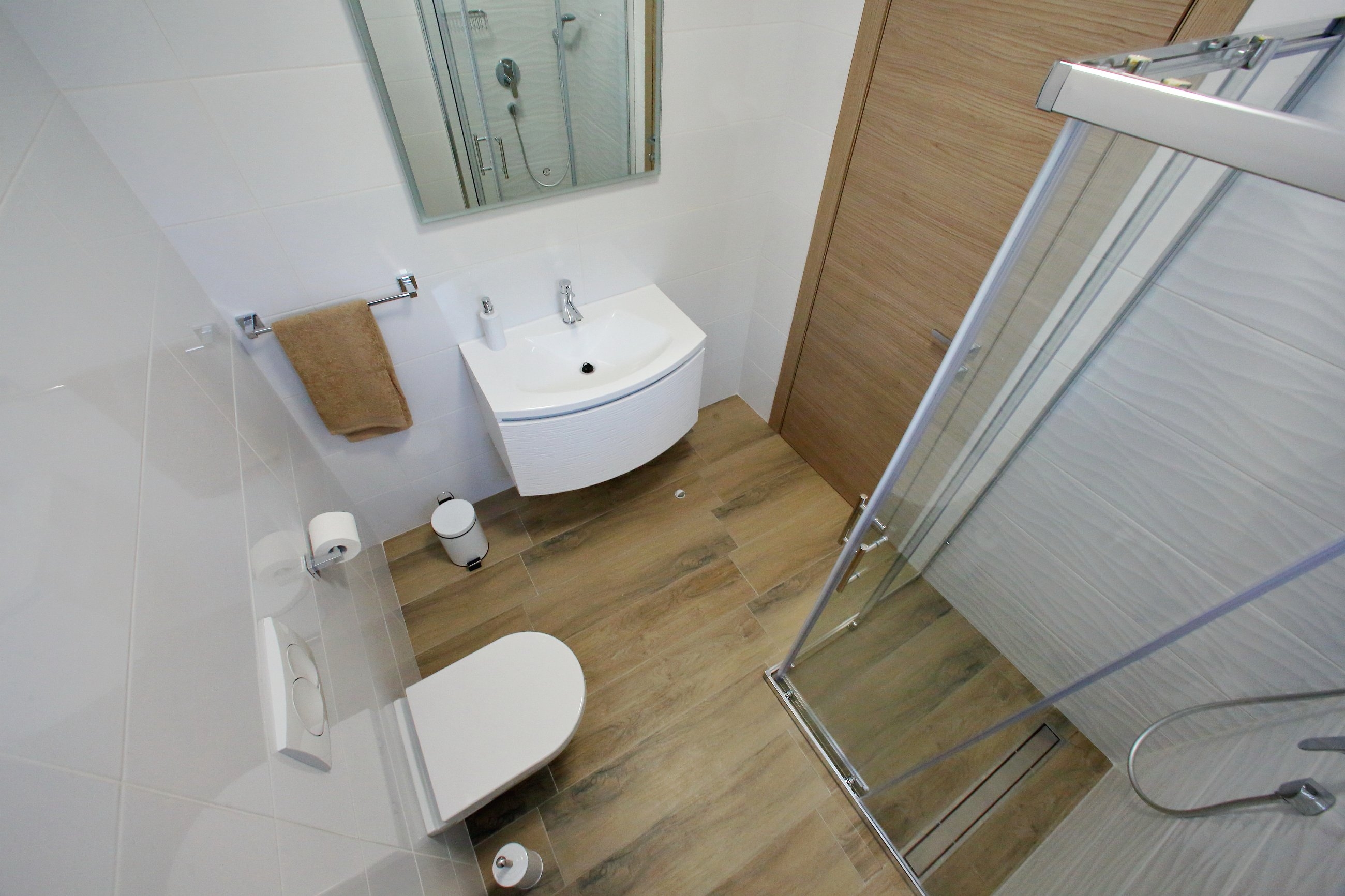 Two bedroom apartment with balcony and sea view Bibinje, Zadar  A-b