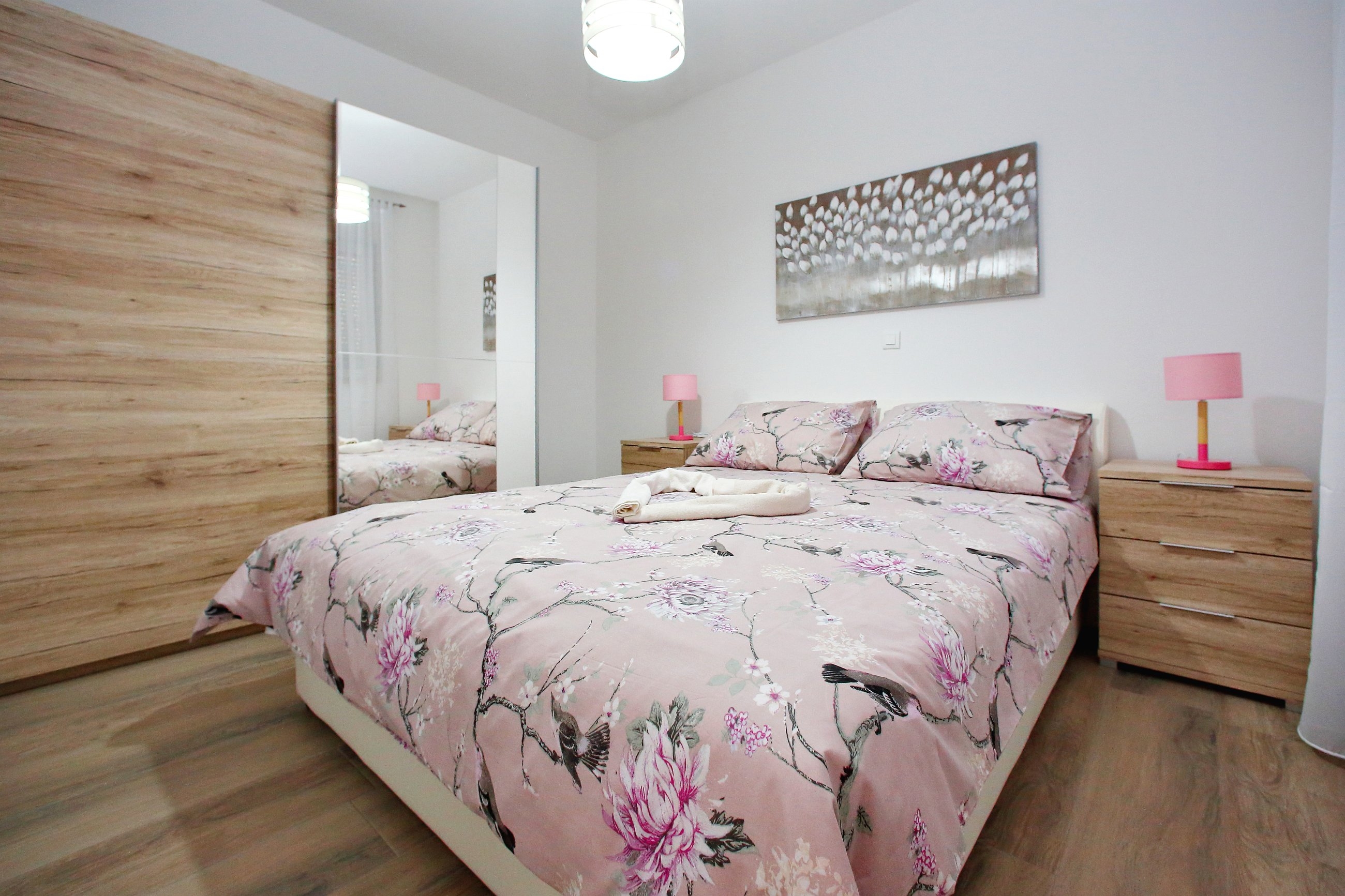 Two bedroom apartment with balcony and sea view Bibinje, Zadar  A-b
