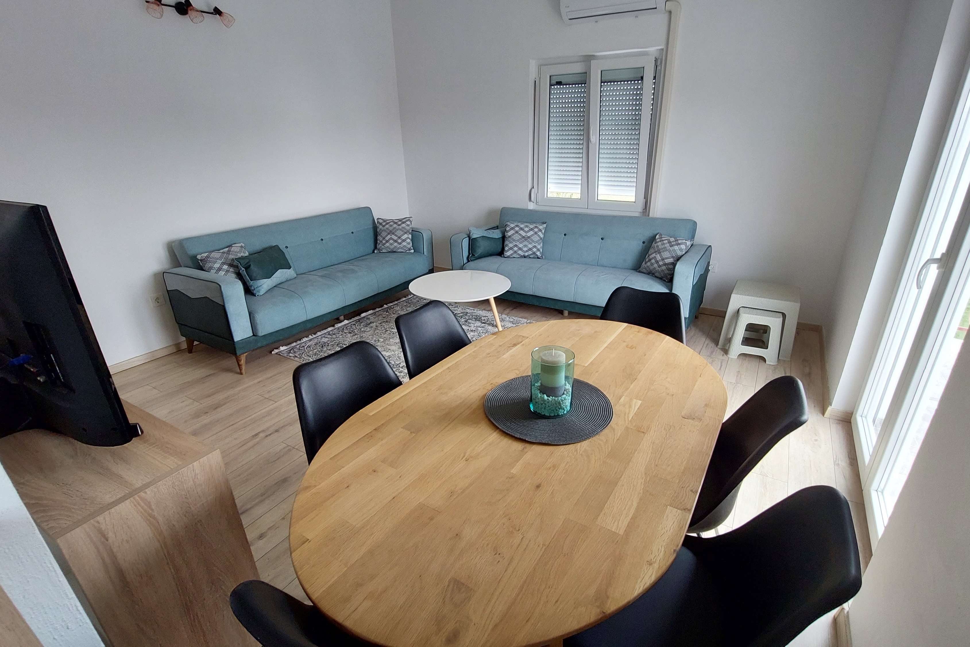 One bedroom apartment with terrace and sea view Pašman (A-19658-a)