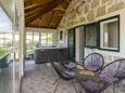 Brijesta, Terrace in the house, with a sea view, (pet friendly) and WiFi.