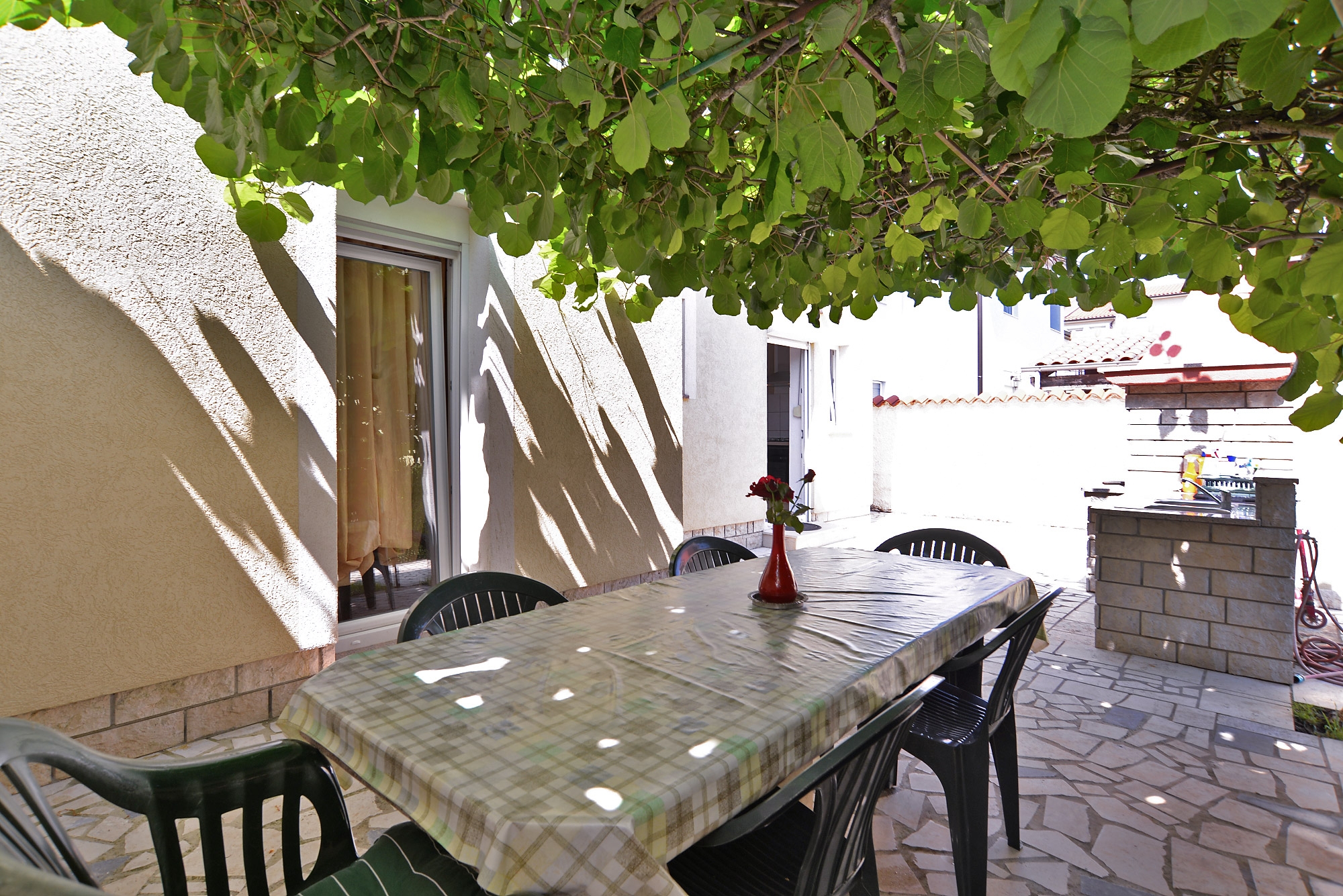 One bedroom apartment with terrace Valbandon, Fažana  A-a