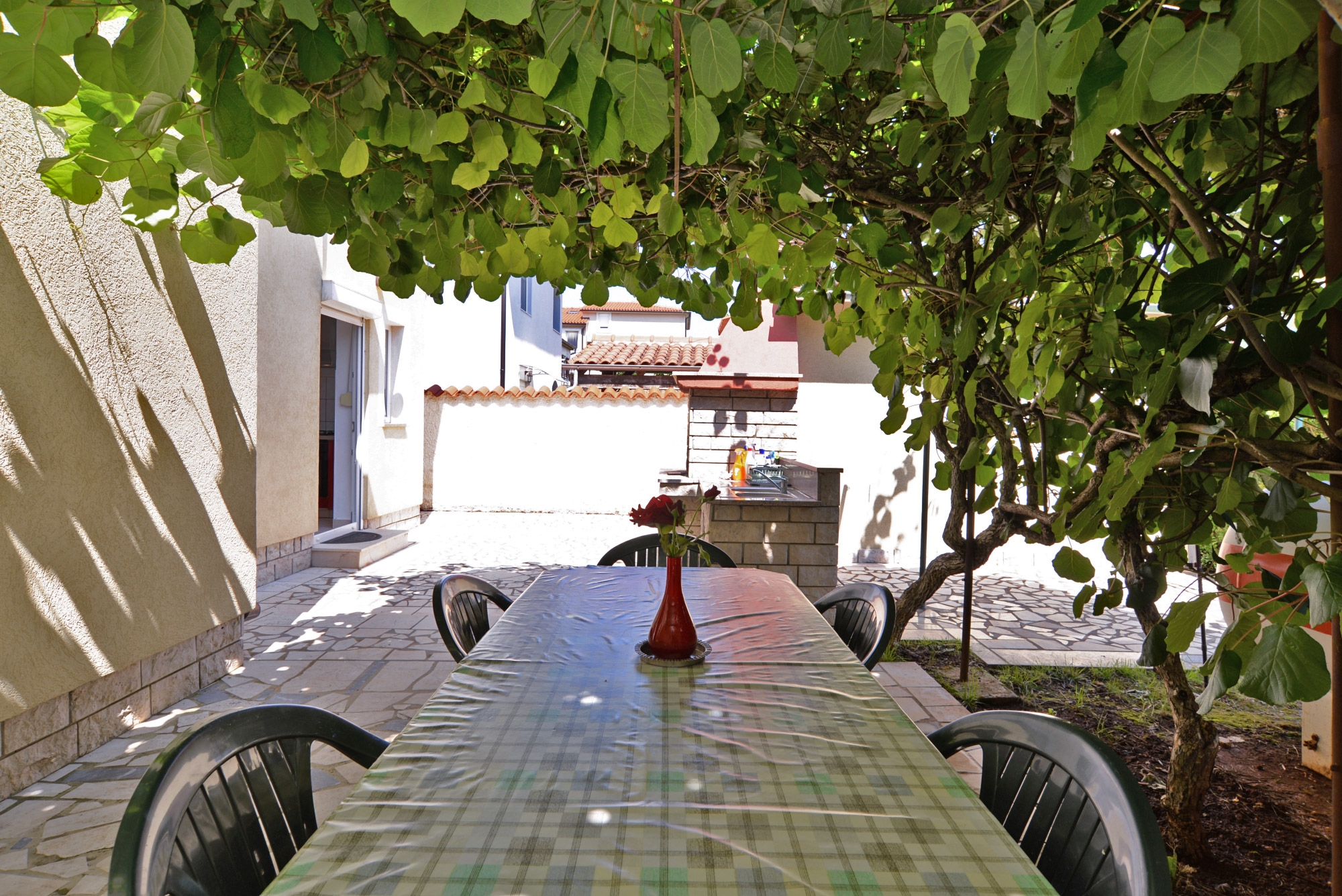 One bedroom apartment with terrace Valbandon, Fažana  A-a