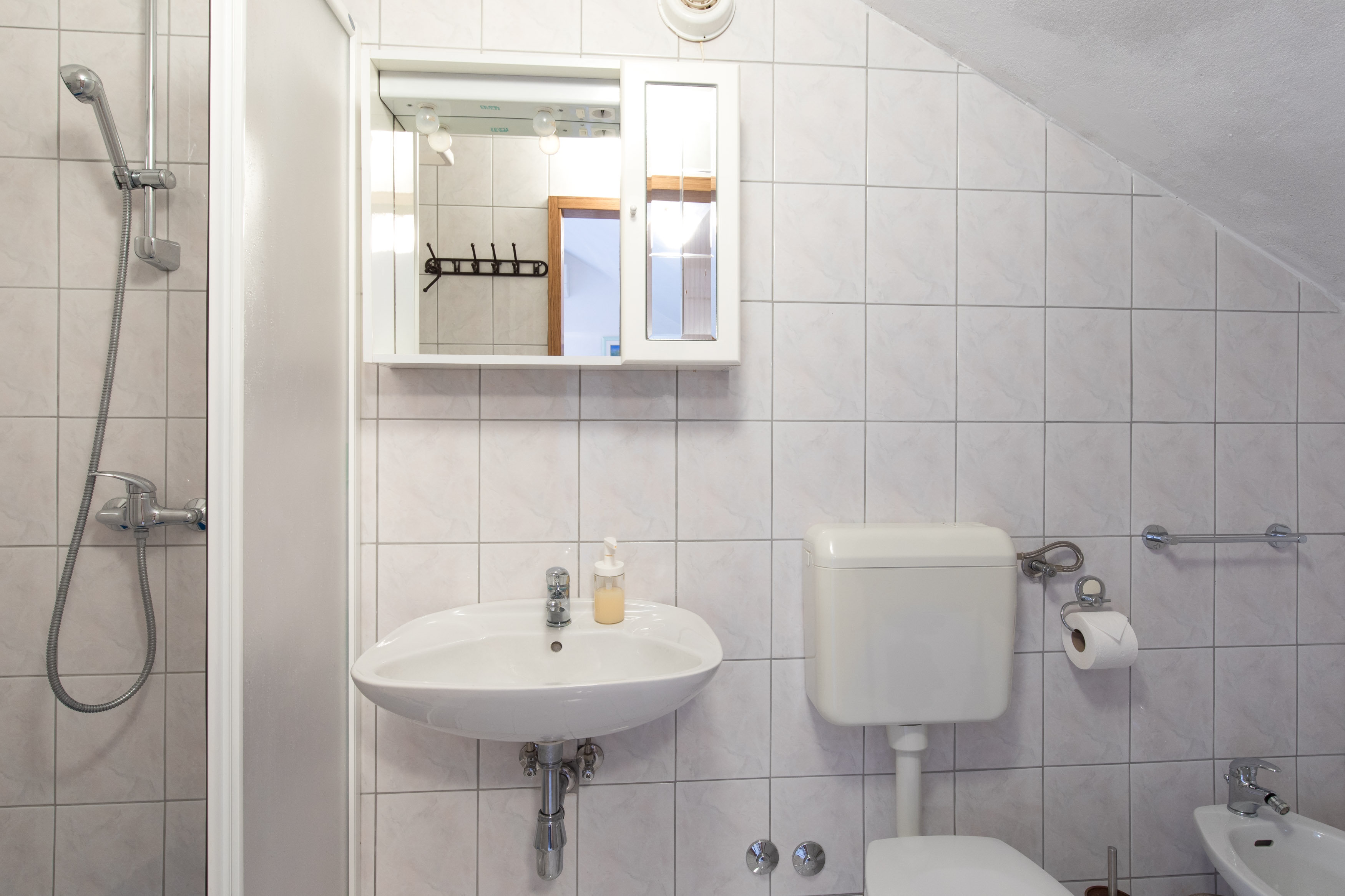 Two bedroom apartment with balcony and sea view Baška, Krk  A-a