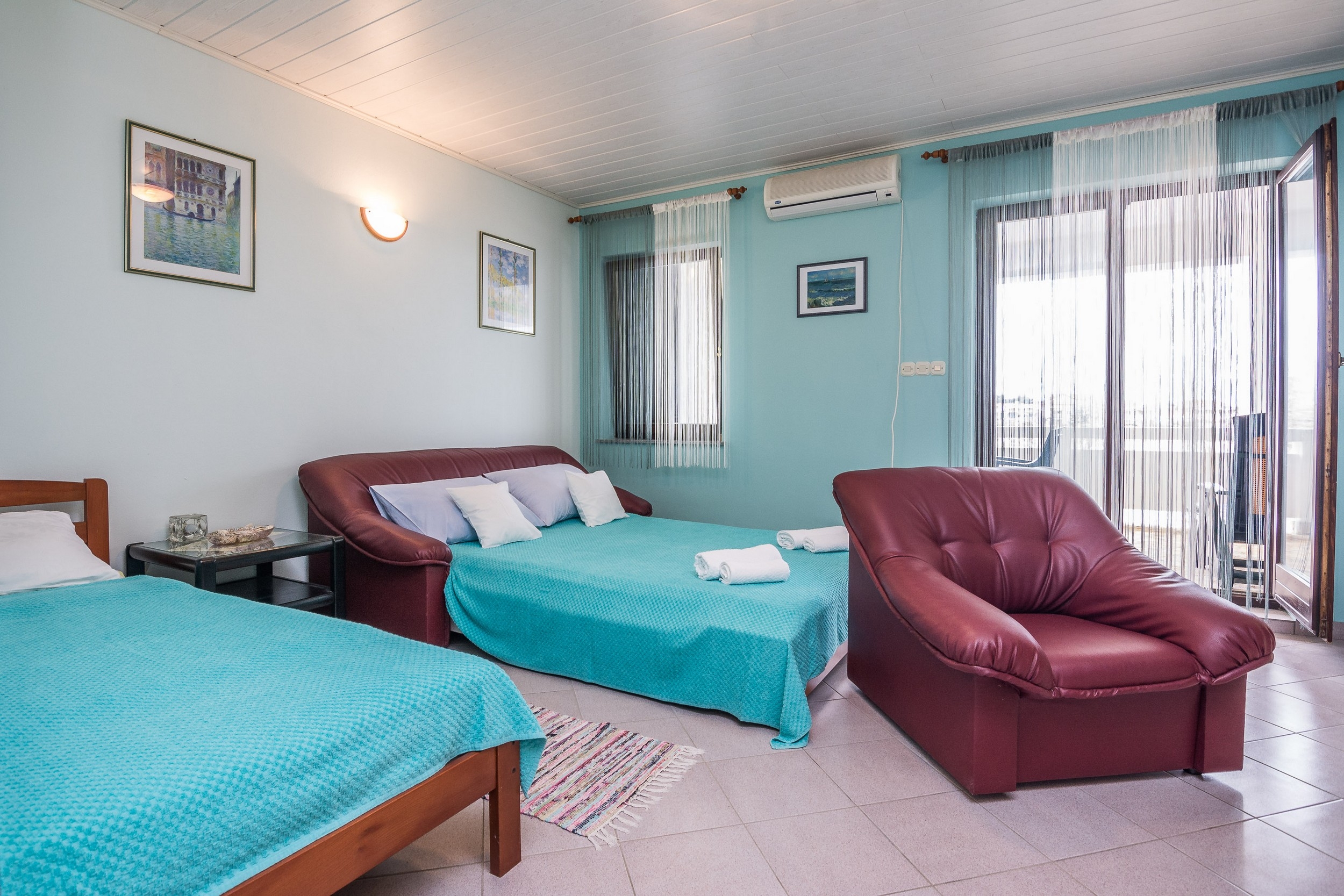 Studio flat near beach Vir (AS-19679-a)