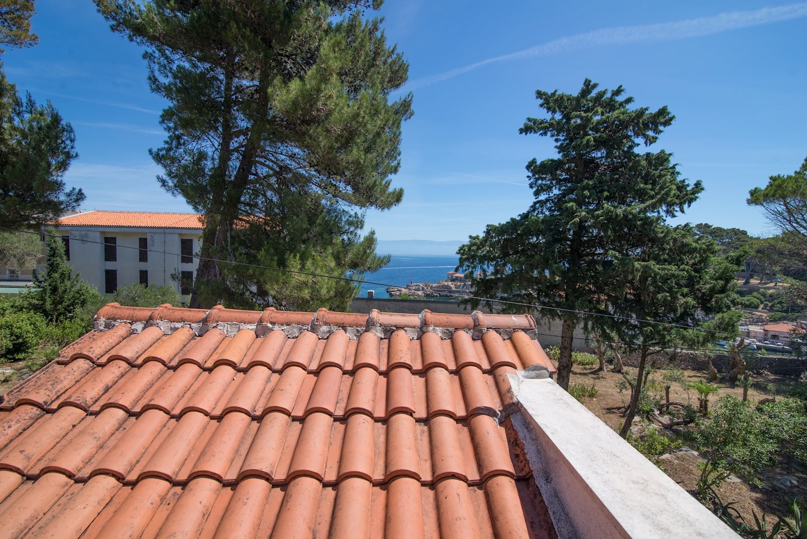 Two bedroom apartment with terrace Veli Lošinj, Lošinj  A-b