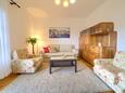 Baška, Гостиная в размещении типа apartment, доступный кондиционер, Домашние животные допускаются и WiFi.