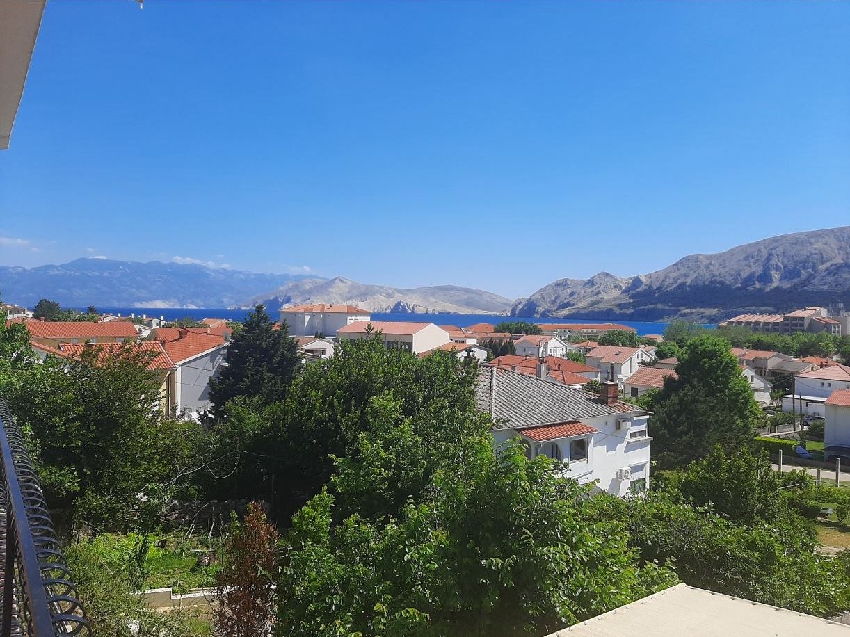 Two bedroom apartment with terrace Baška, Krk  A-b