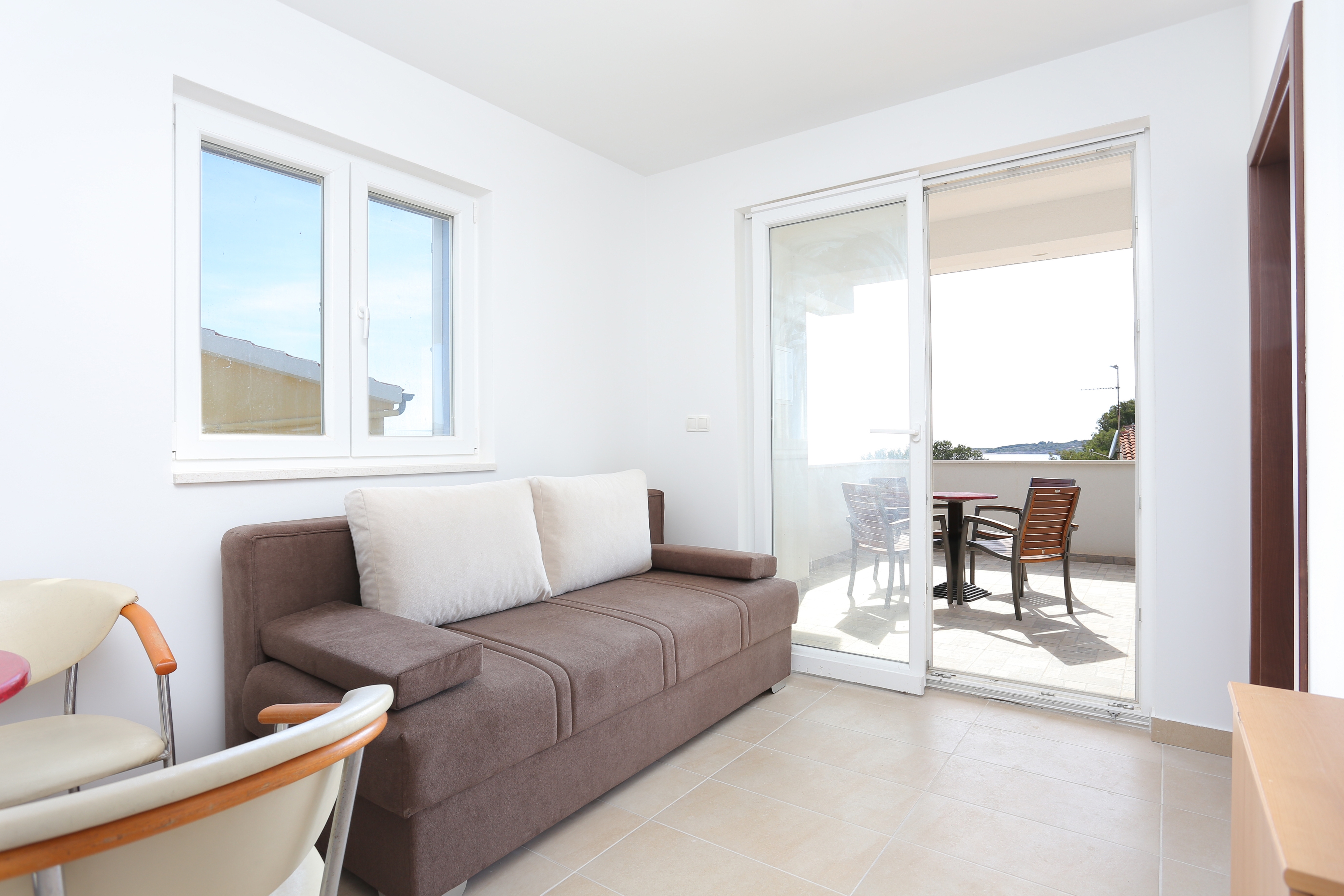 One bedroom apartment with terrace and sea view Kanica, Rogoznica (A-19716-a)