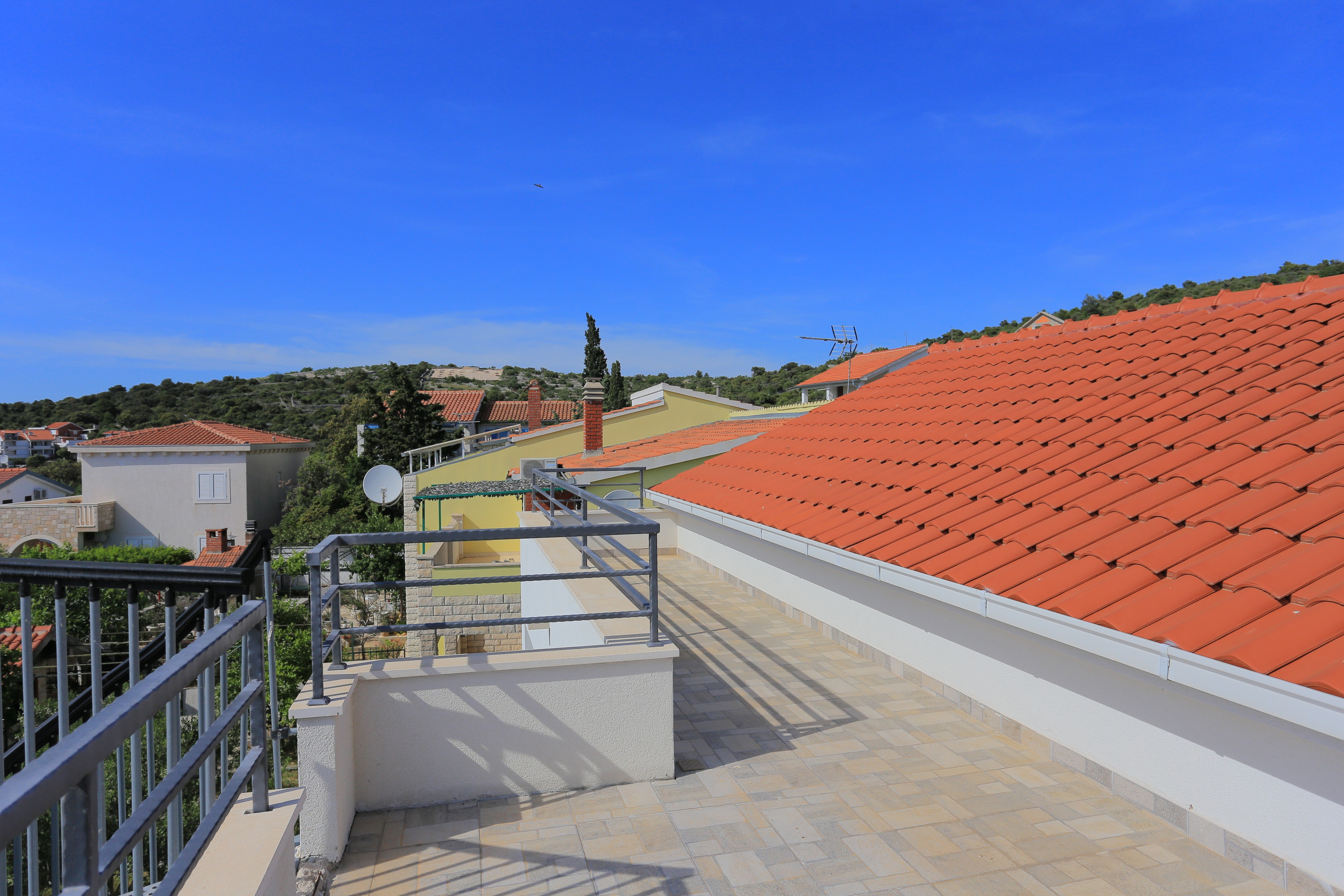 One bedroom apartment with terrace and sea view Kanica, Rogoznica  A-a