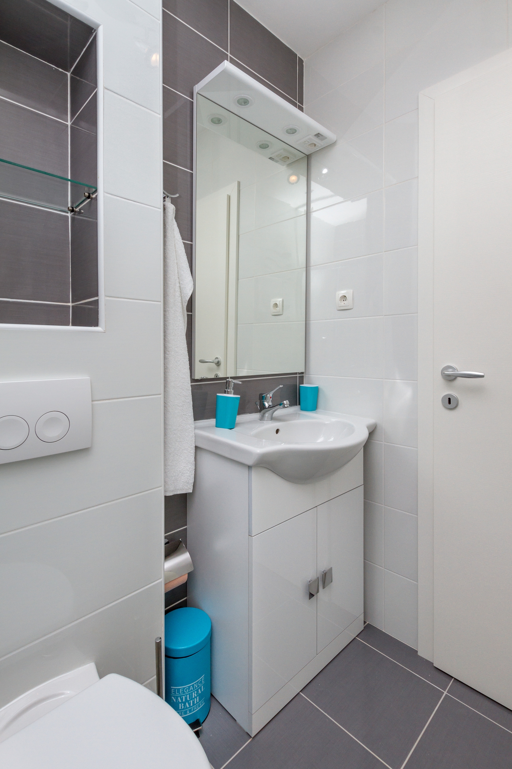 One bedroom apartment with terrace and sea view Kaštel Stari, Kaštela  A-a