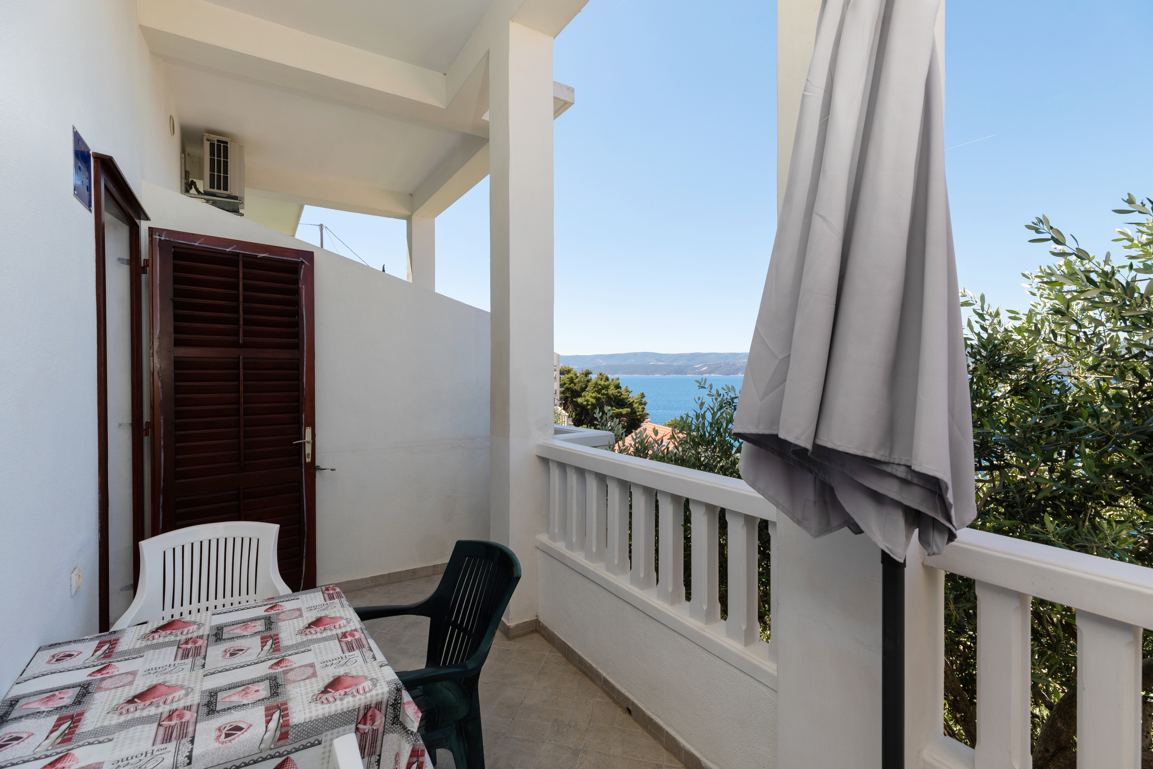 Studio flat with terrace and sea view Stanići, Omiš  AS-a