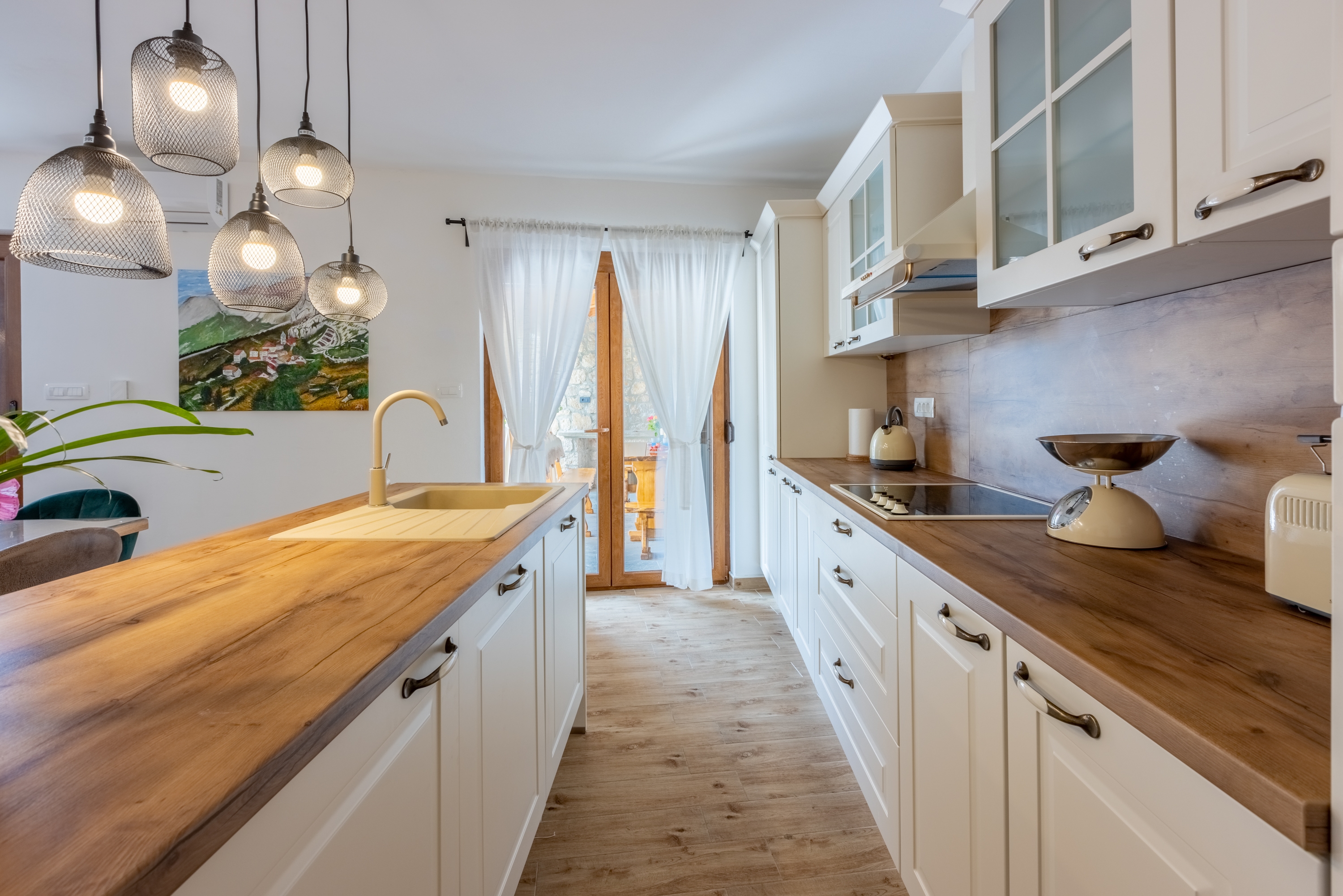 Three bedroom house with terrace and sea view Grižane, Crikvenica  K