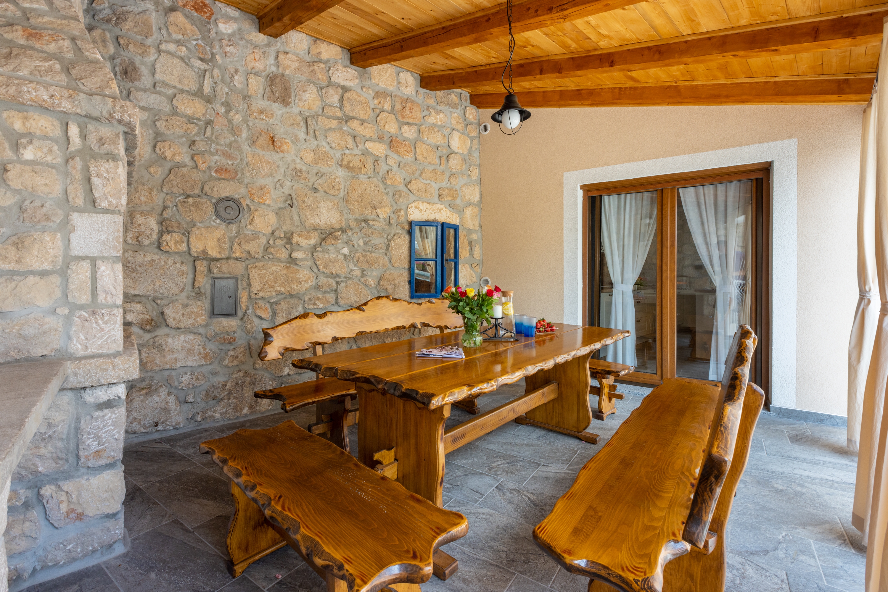 Three bedroom house with terrace and sea view Grižane, Crikvenica  K