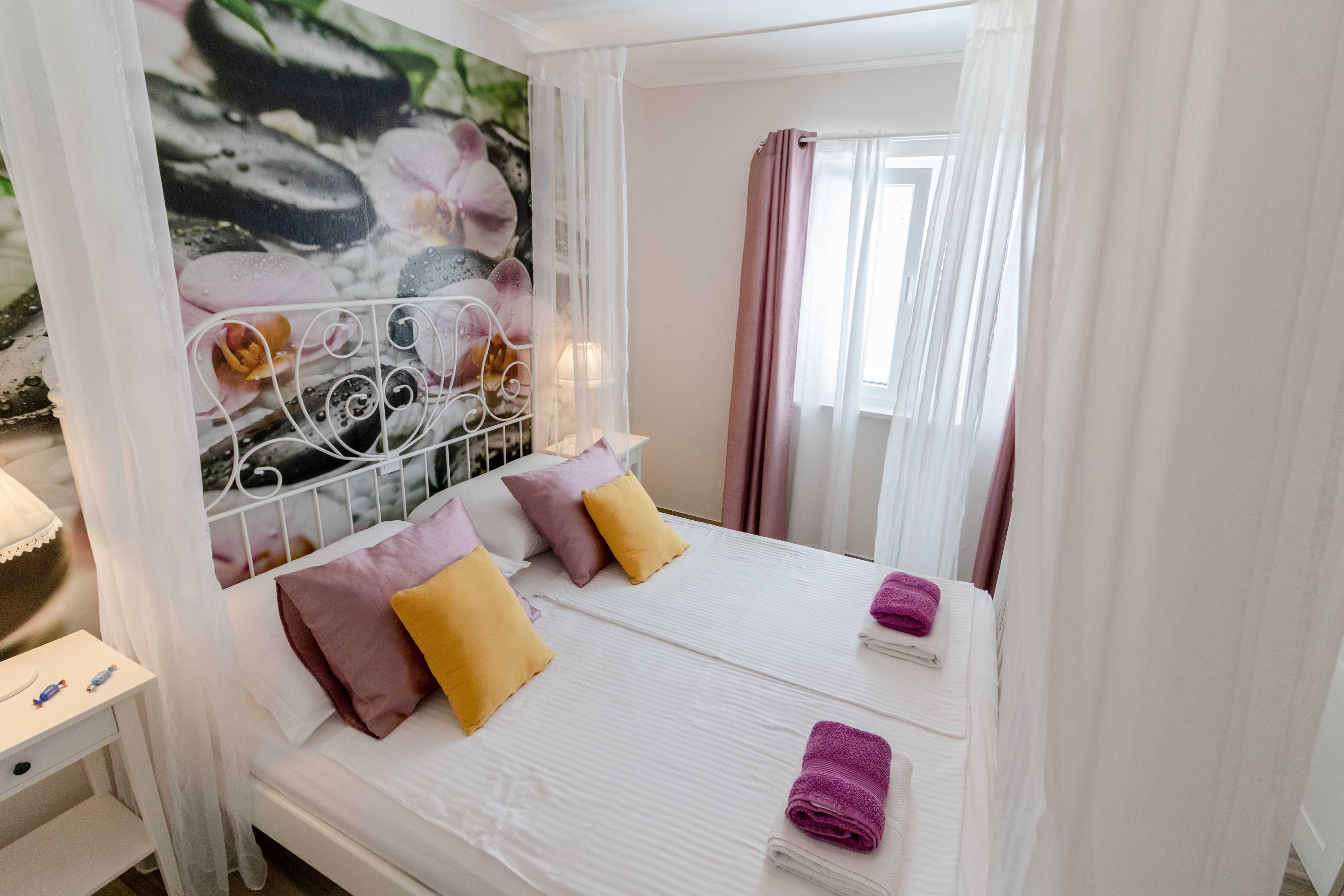 One bedroom apartment with balcony and sea view Banjol, Rab  A-c