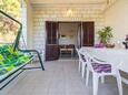 Terrace Rogač, Terrace in the apartment, with a sea view and WiFi.