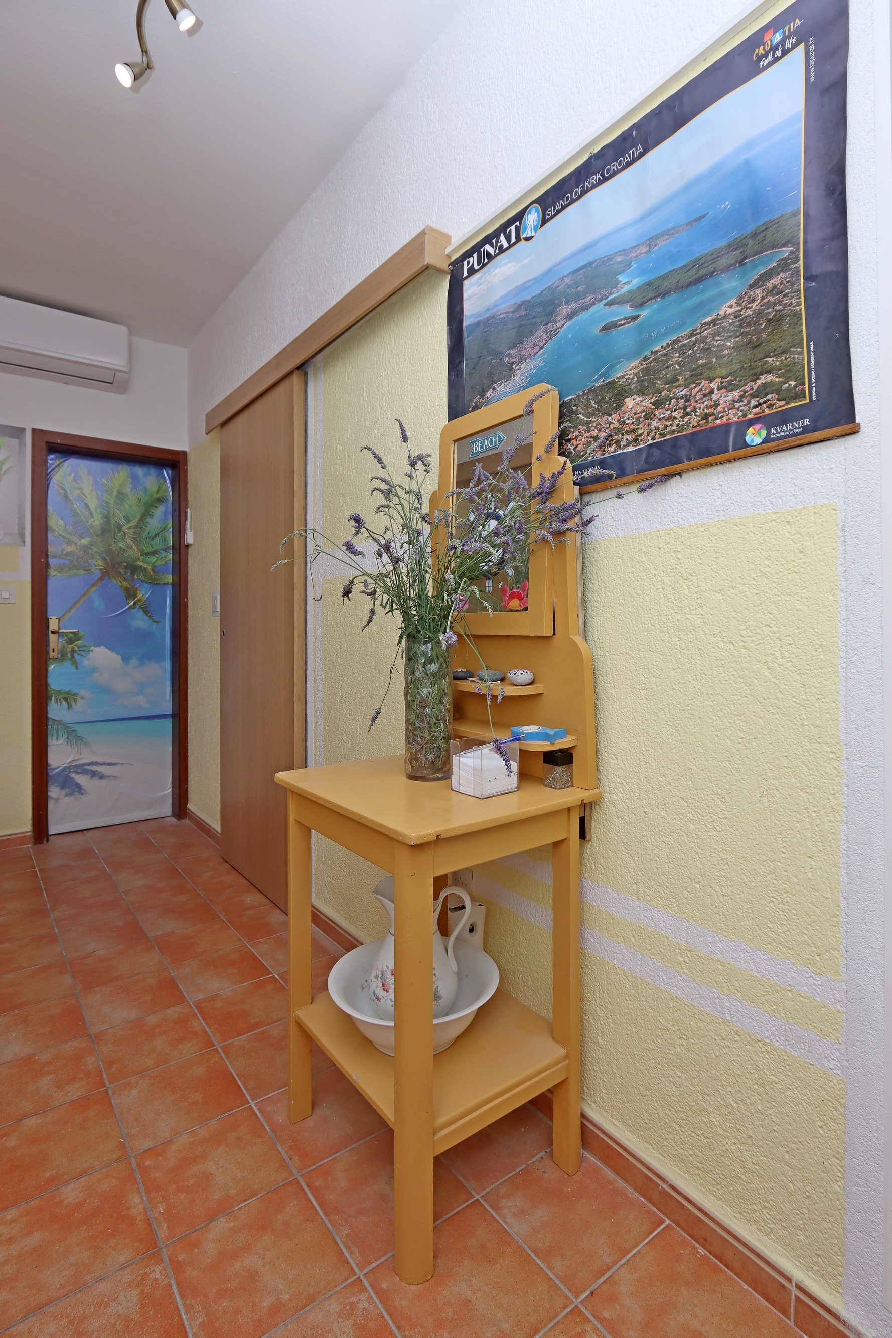Two bedroom apartment with air-conditioning Punat, Krk  A-a