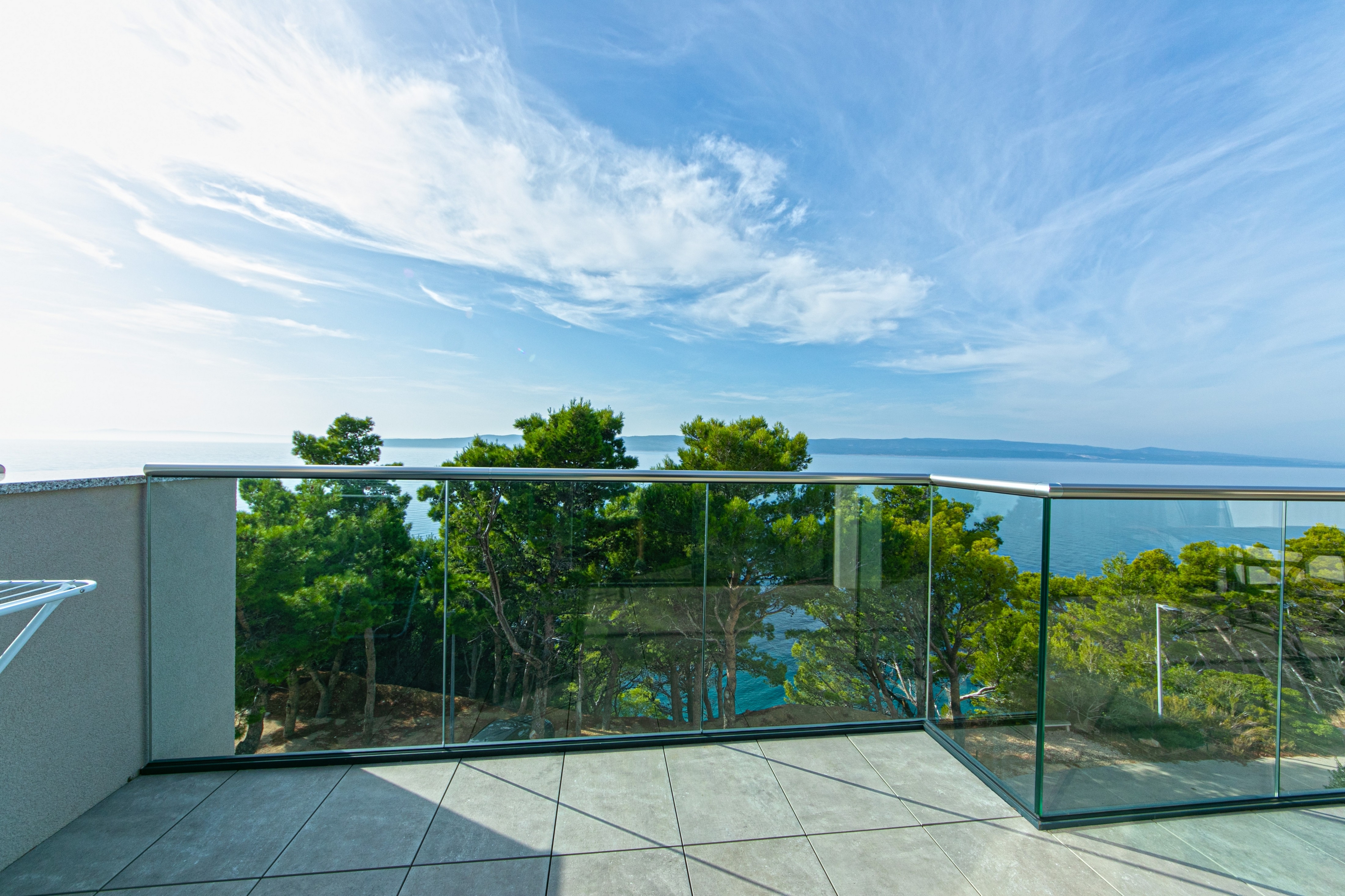 Two bedroom apartment with terrace and sea view Brela, Makarska  A-h