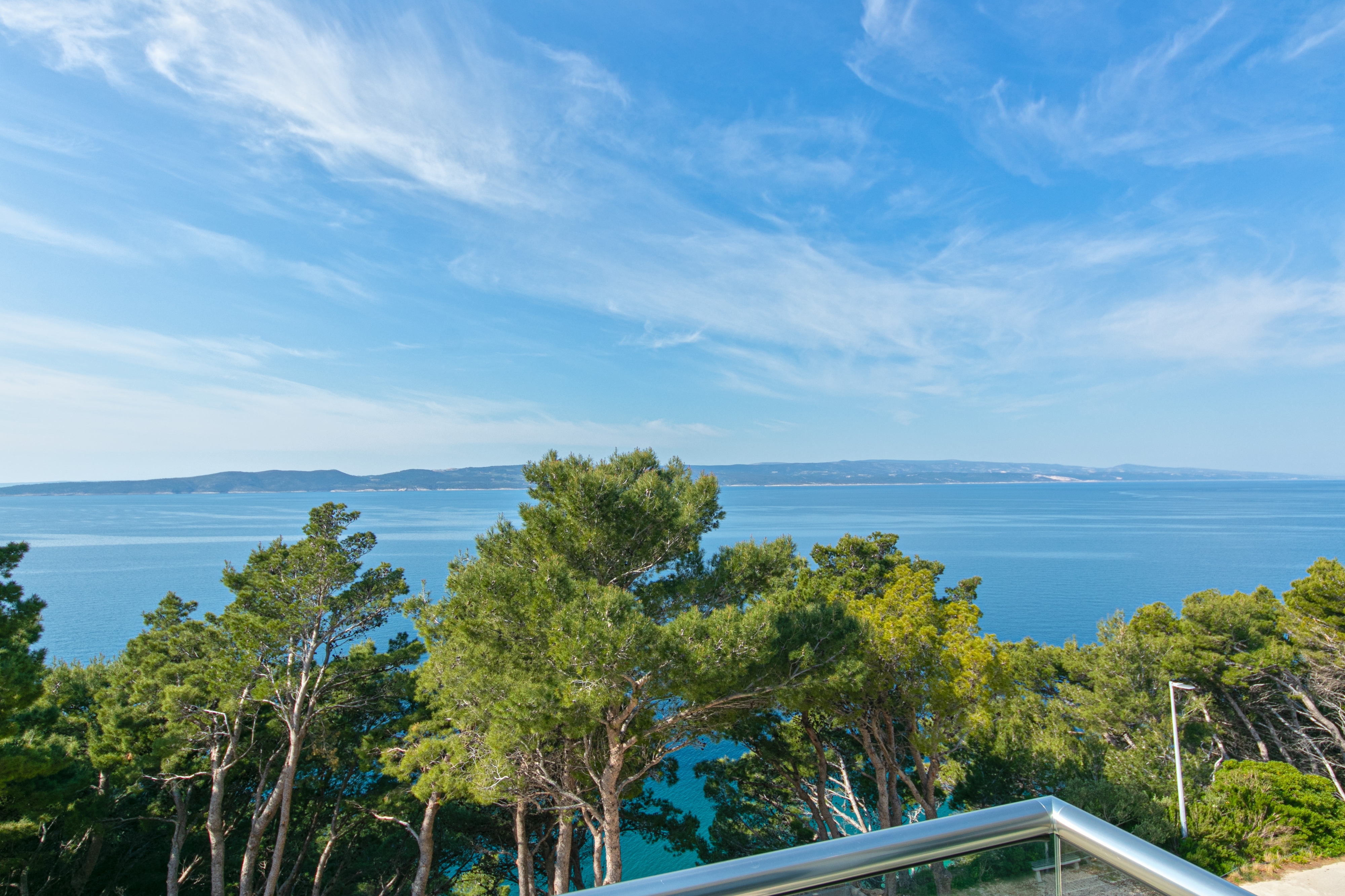 Two bedroom apartment with terrace and sea view Brela, Makarska  A-h
