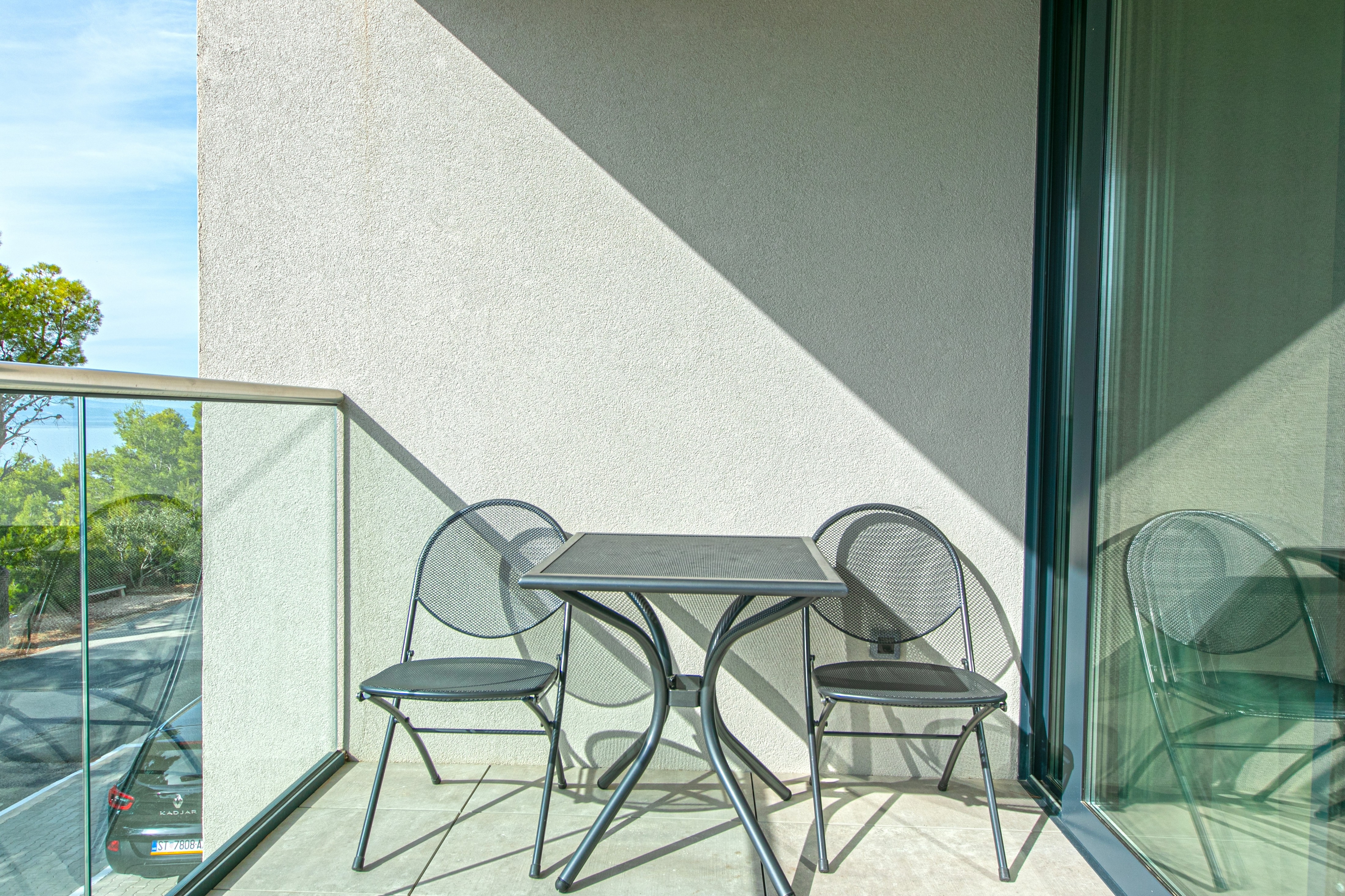Studio flat with terrace and sea view Brela, Makarska  AS-b