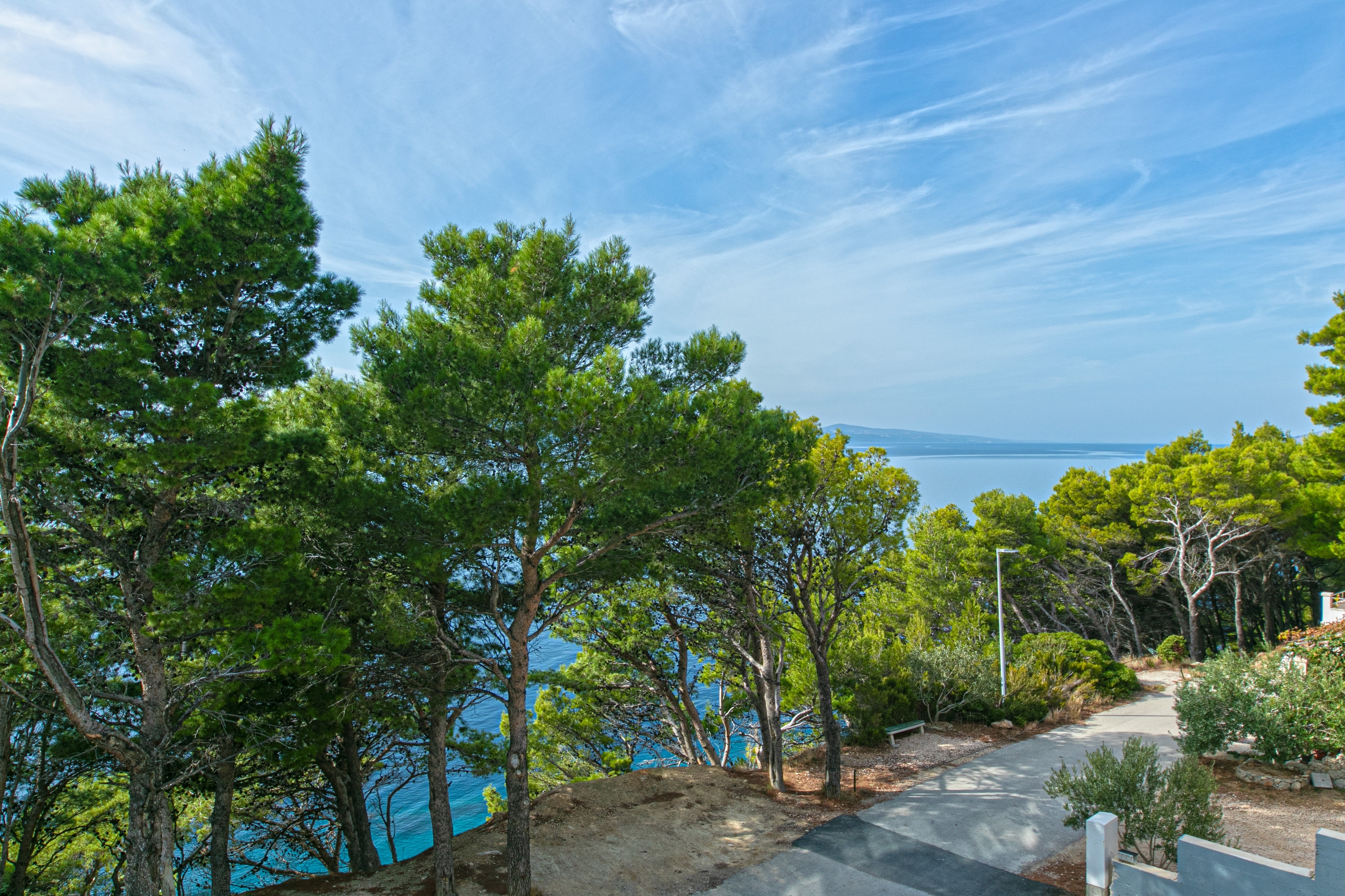Studio flat with terrace and sea view Brela, Makarska  AS-e