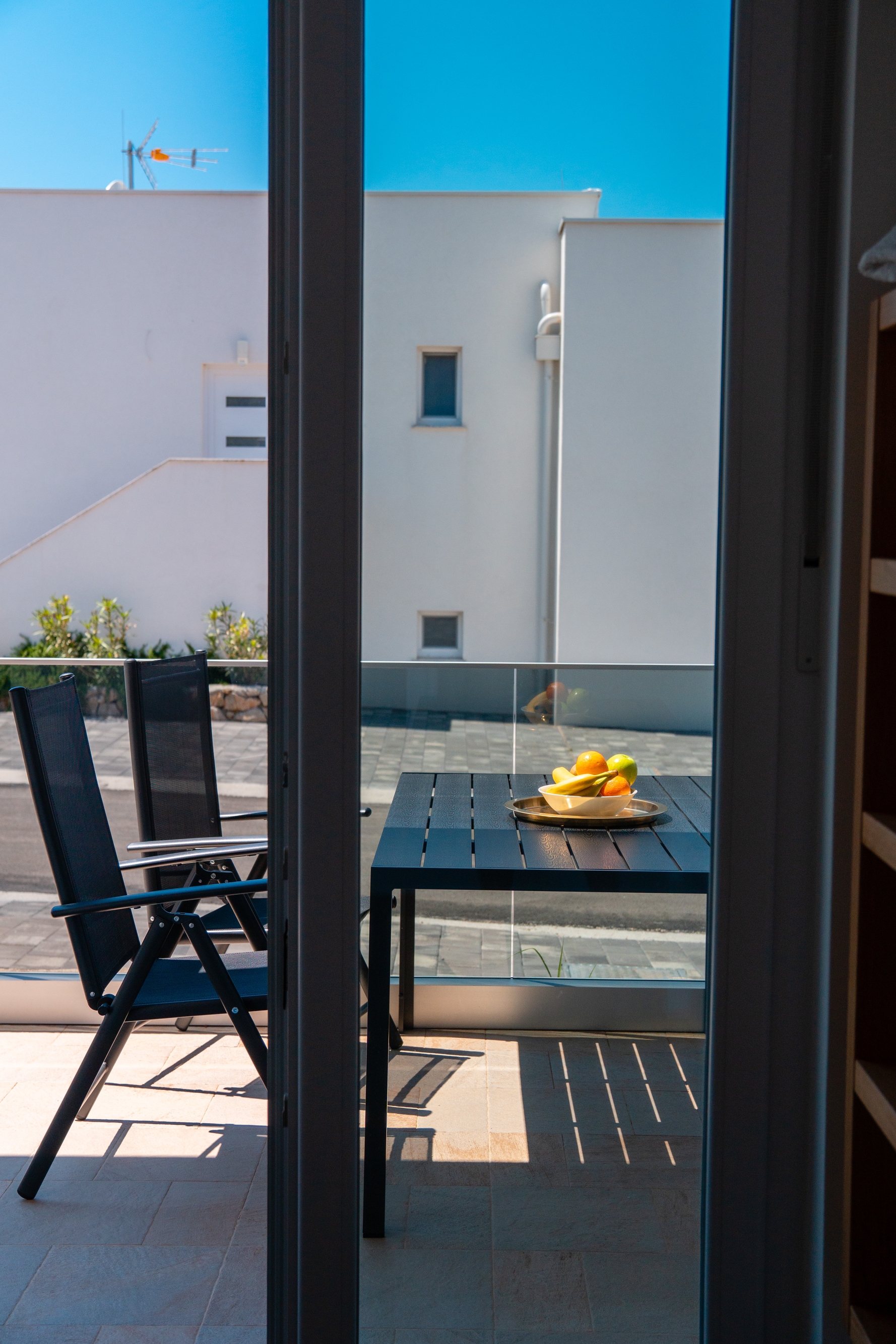 Two bedroom apartment with balcony and sea view Šimuni, Pag  A-a