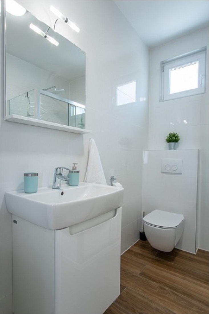 Two bedroom apartment with balcony and sea view Šimuni, Pag  A-a