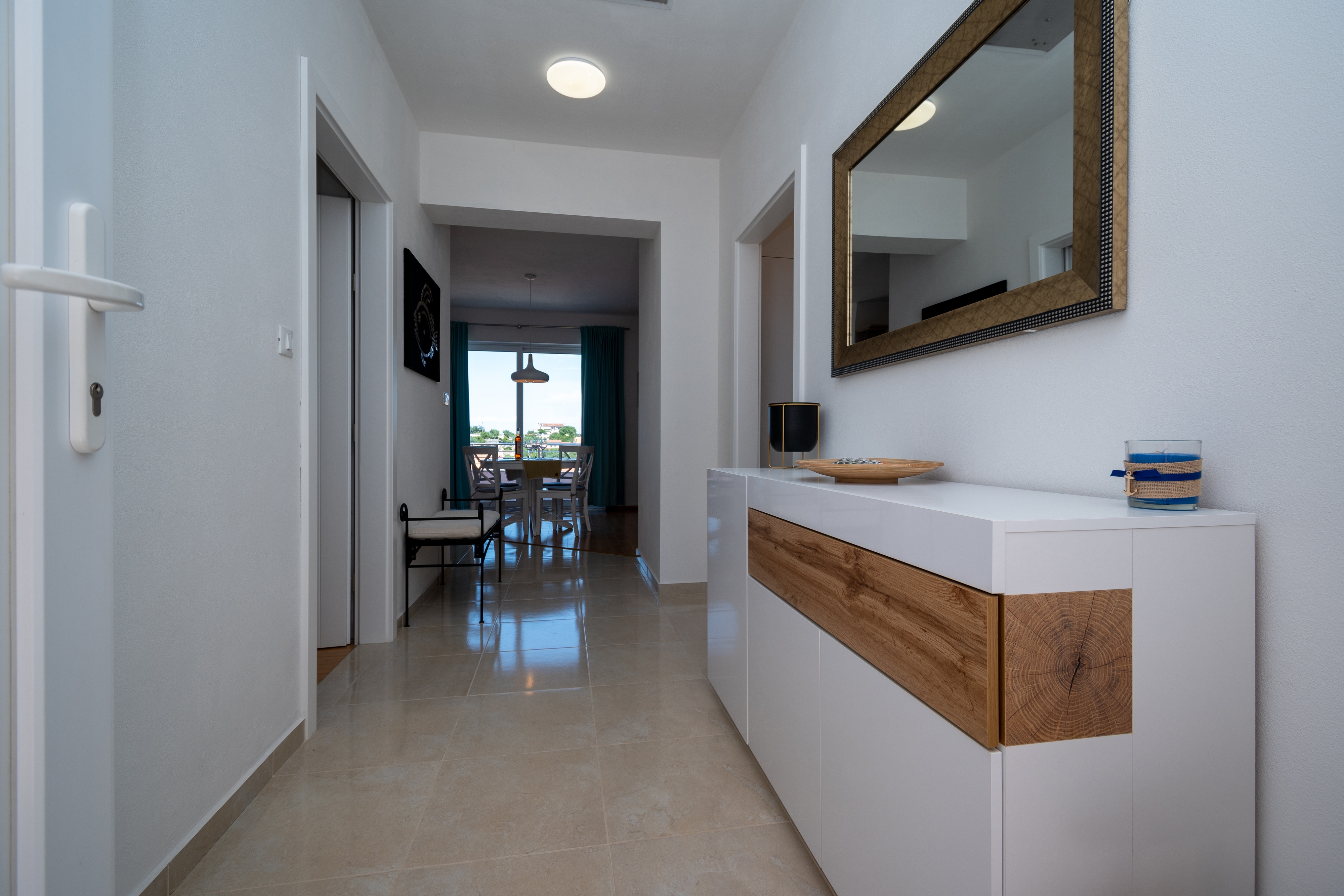 Two bedroom apartment with terrace and sea view Sali, Dugi otok  A-a